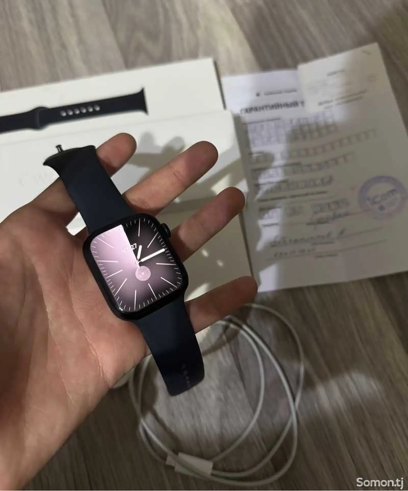 Смарт часы Apple Watch 7 Midnight 45MM-1