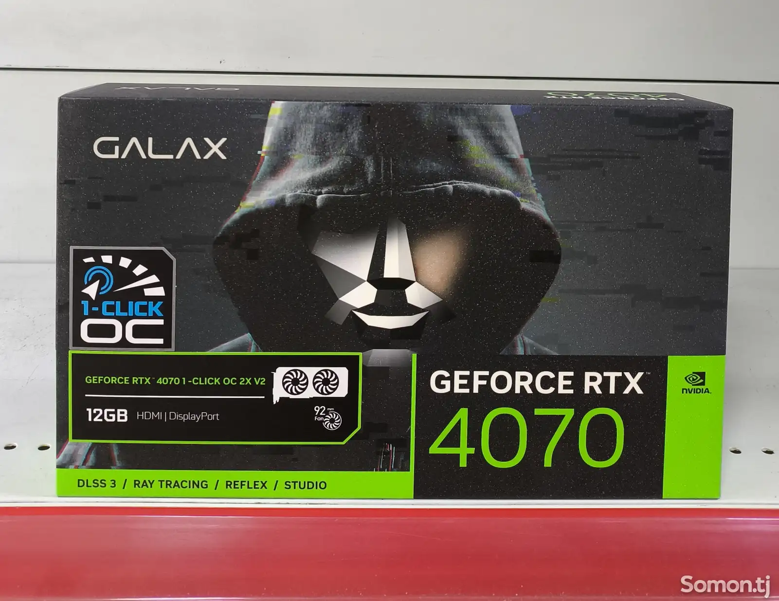 Видеокарта Galax RTX 4070 GDDR6X 12GB 192Bit-1