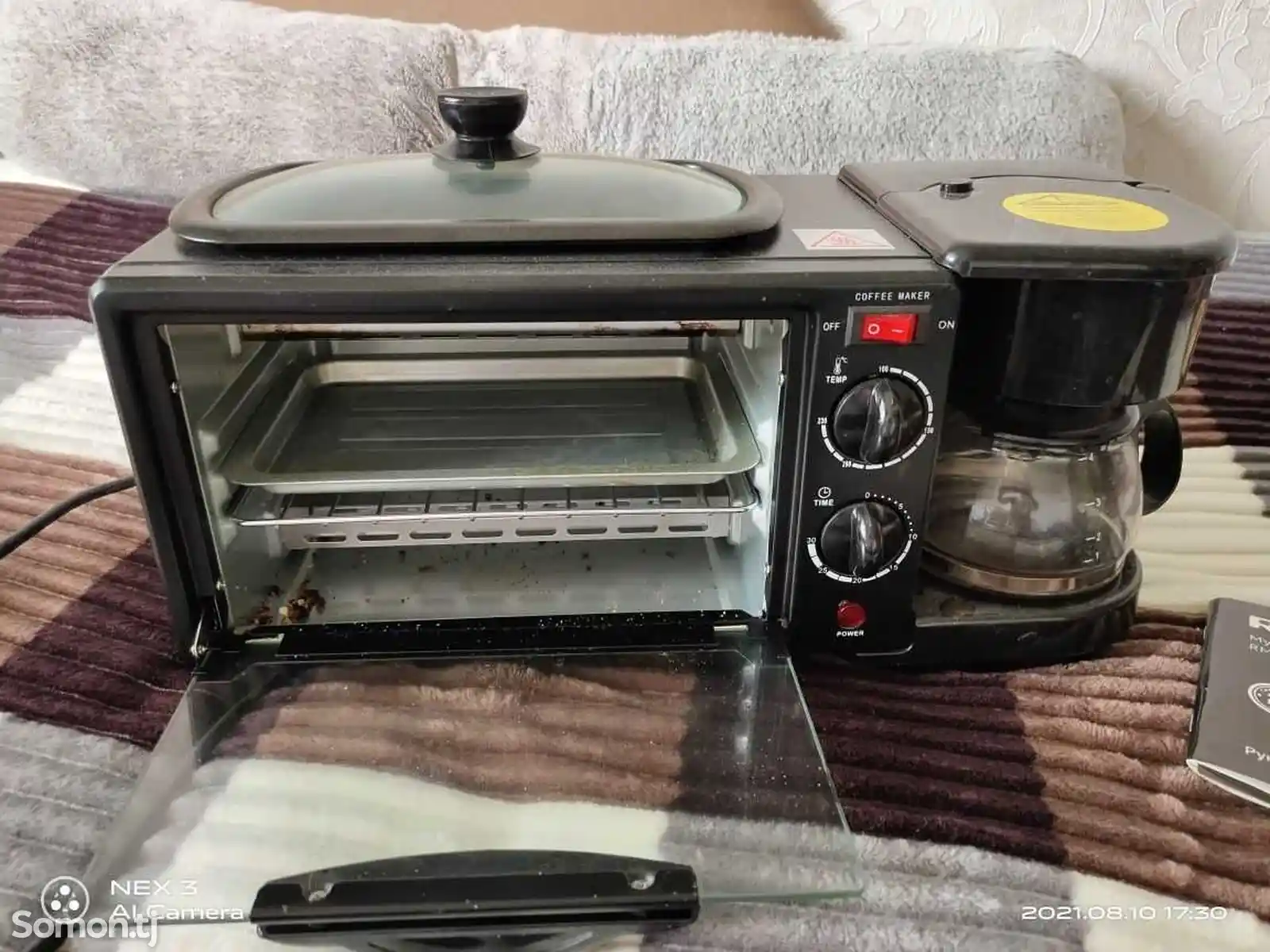 Электрическая мини-духовка для приготовления пищи-2
