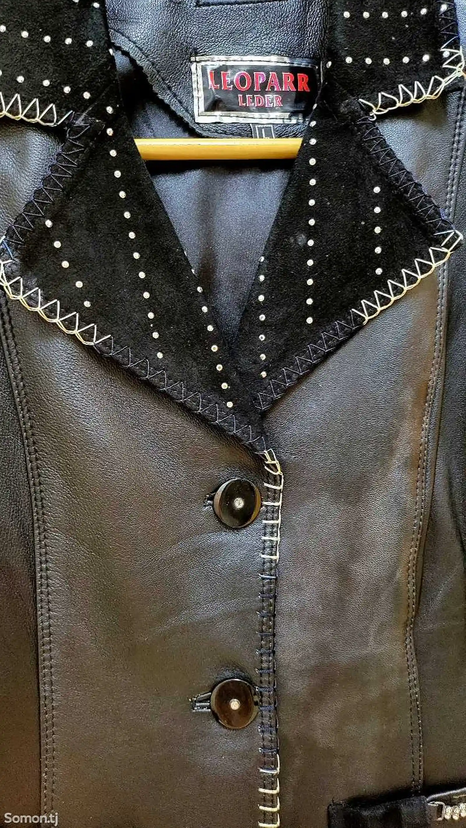 Пиджак кожаный-3