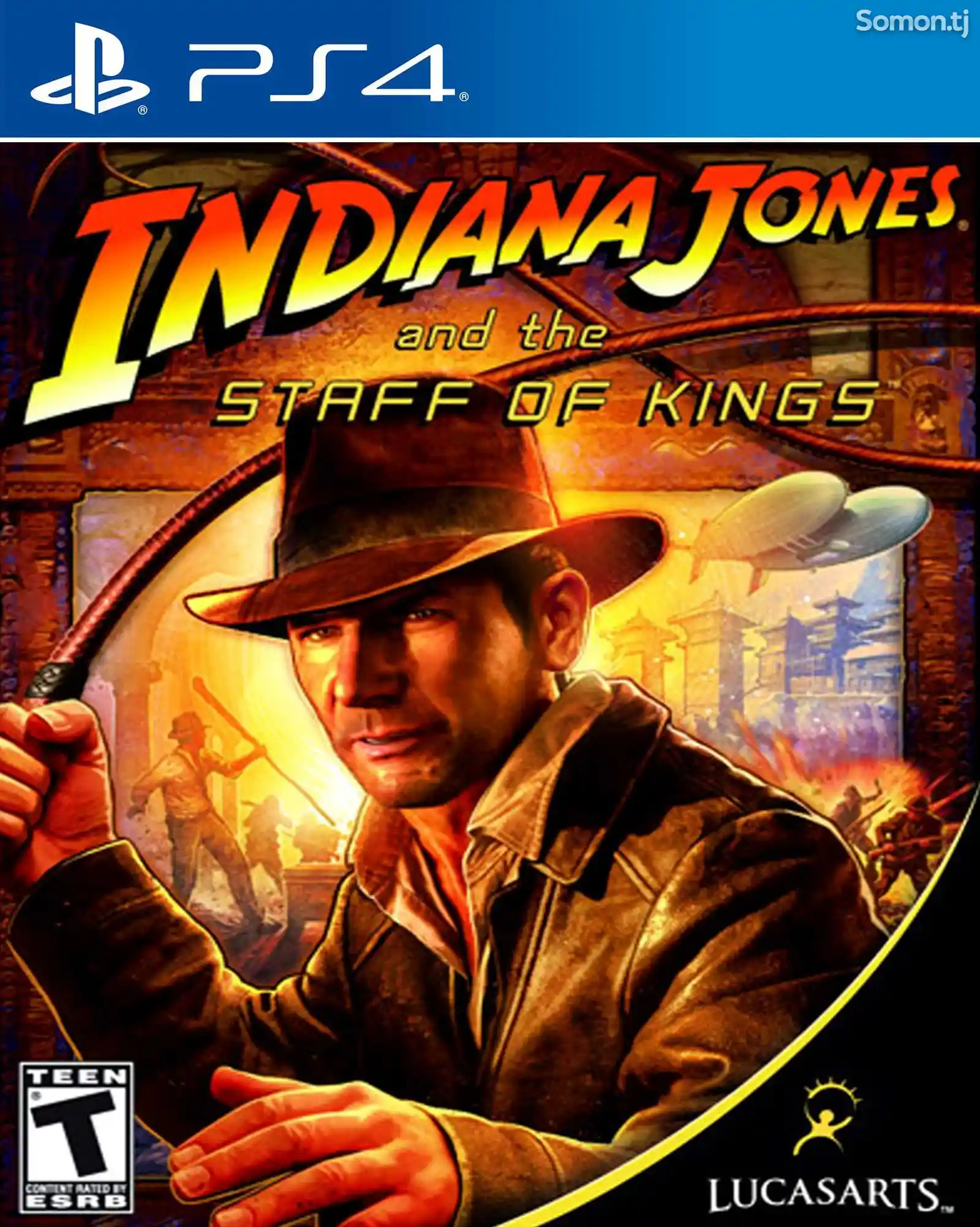 Игра Indiana jones and the staff of kings для PS-4 / 5.05 / 6.72 / 7.02 / 7.55-1