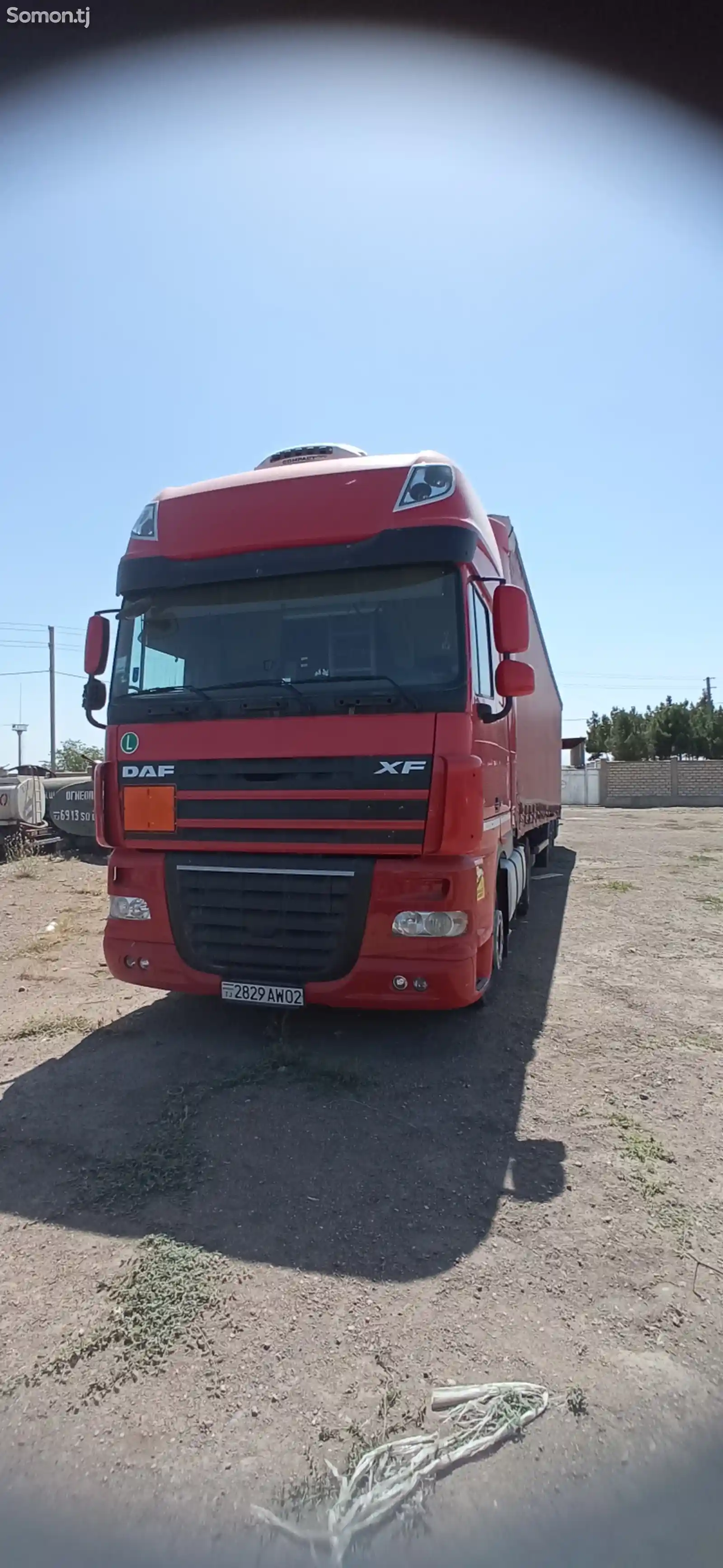 Бортовой грузовик DAF XF, 2013-4