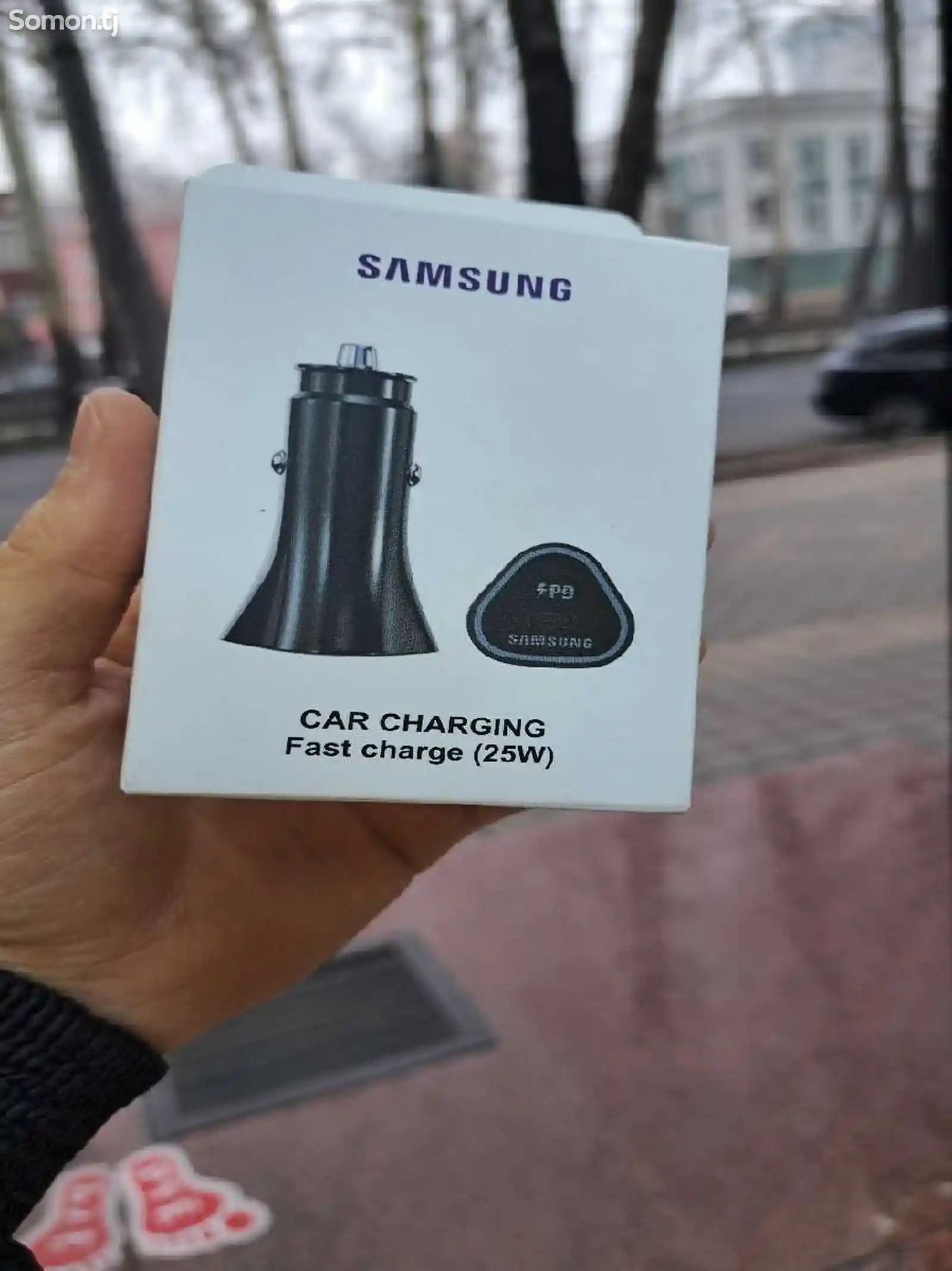 Автомобильные зарядное устройство Samsung 25W-1