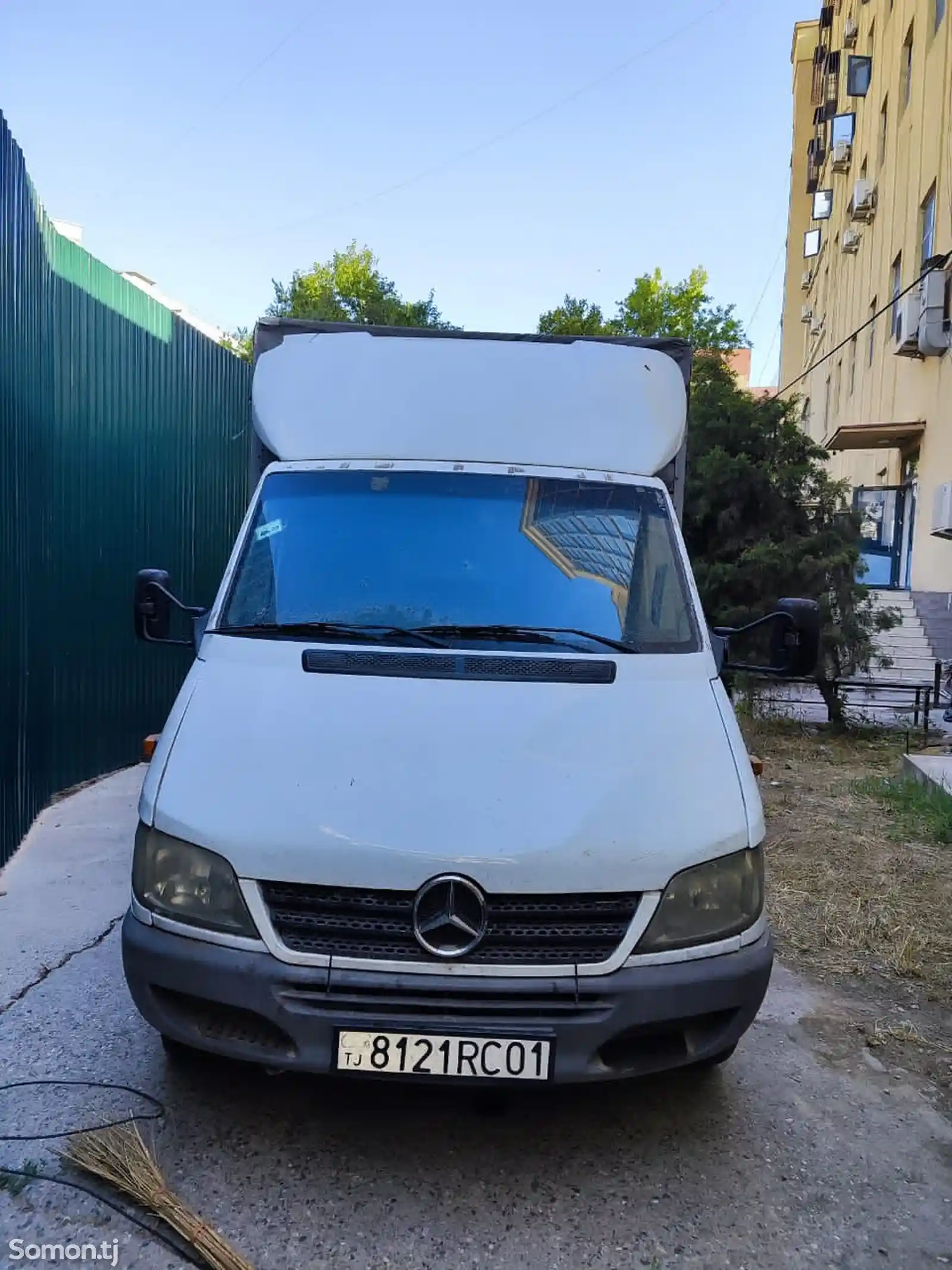 Бортовой автомобиль Mercedes-Benz Sprinter, 2001-3