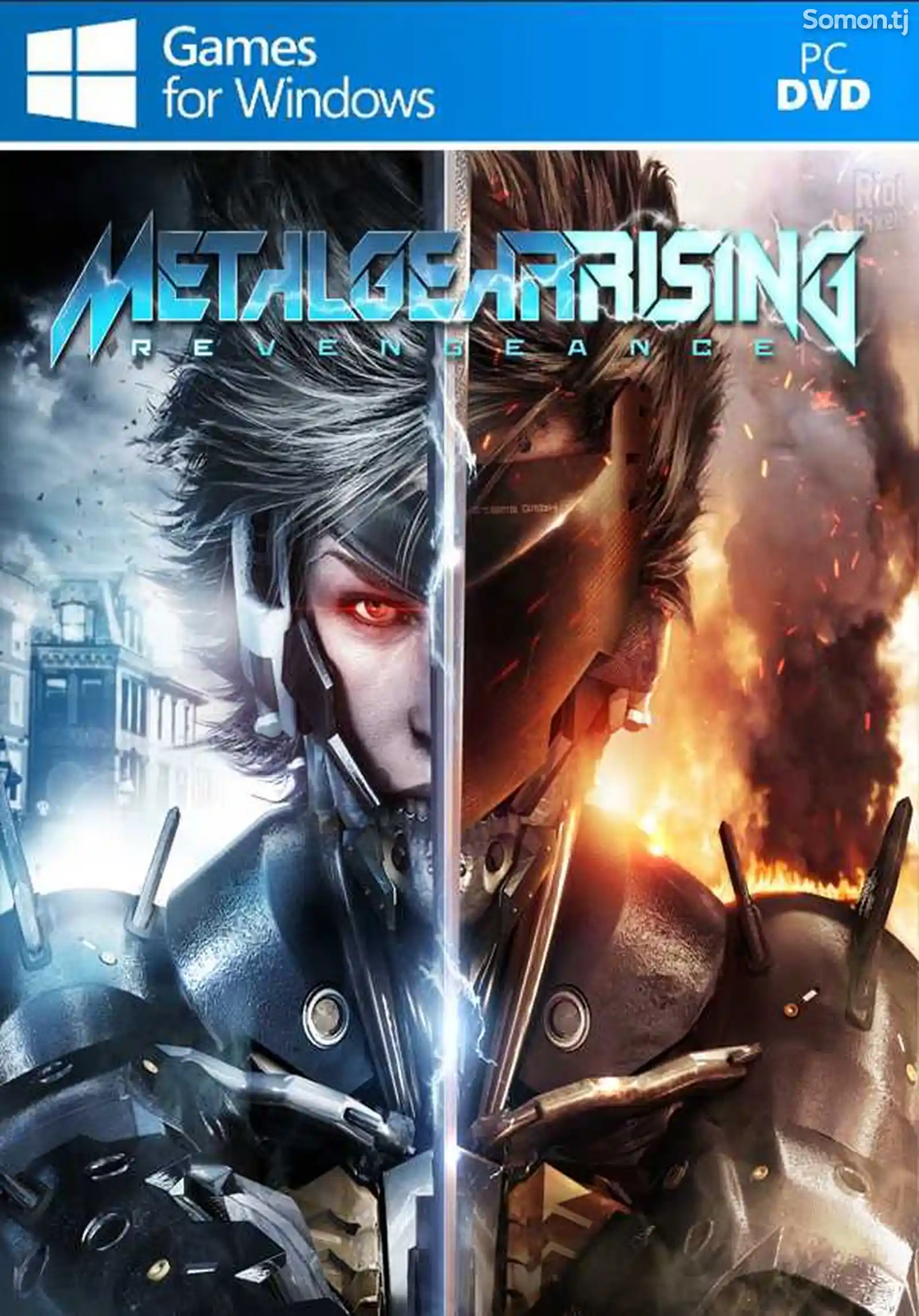 Игра Metal gear rising revengeance для компьютера-пк-pc-1