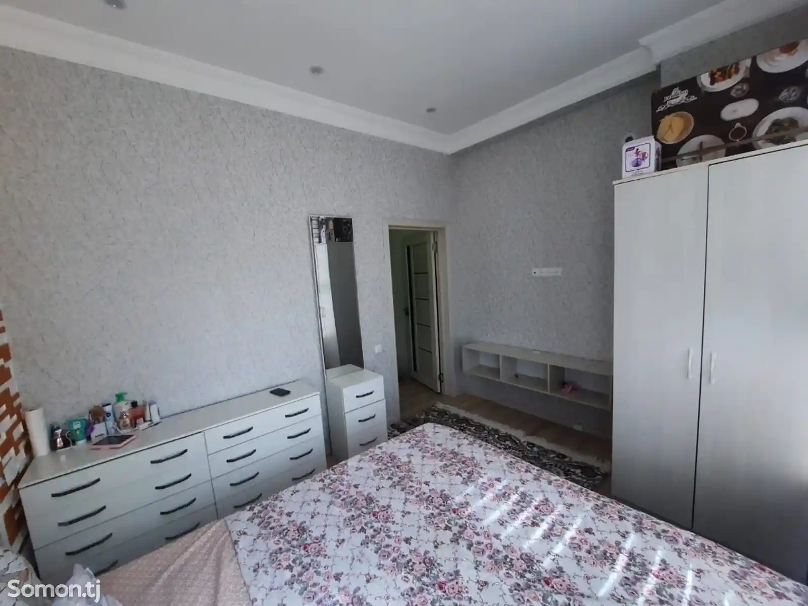 2-комн. квартира, 10 этаж, 60м², Исмоили Сомони-2