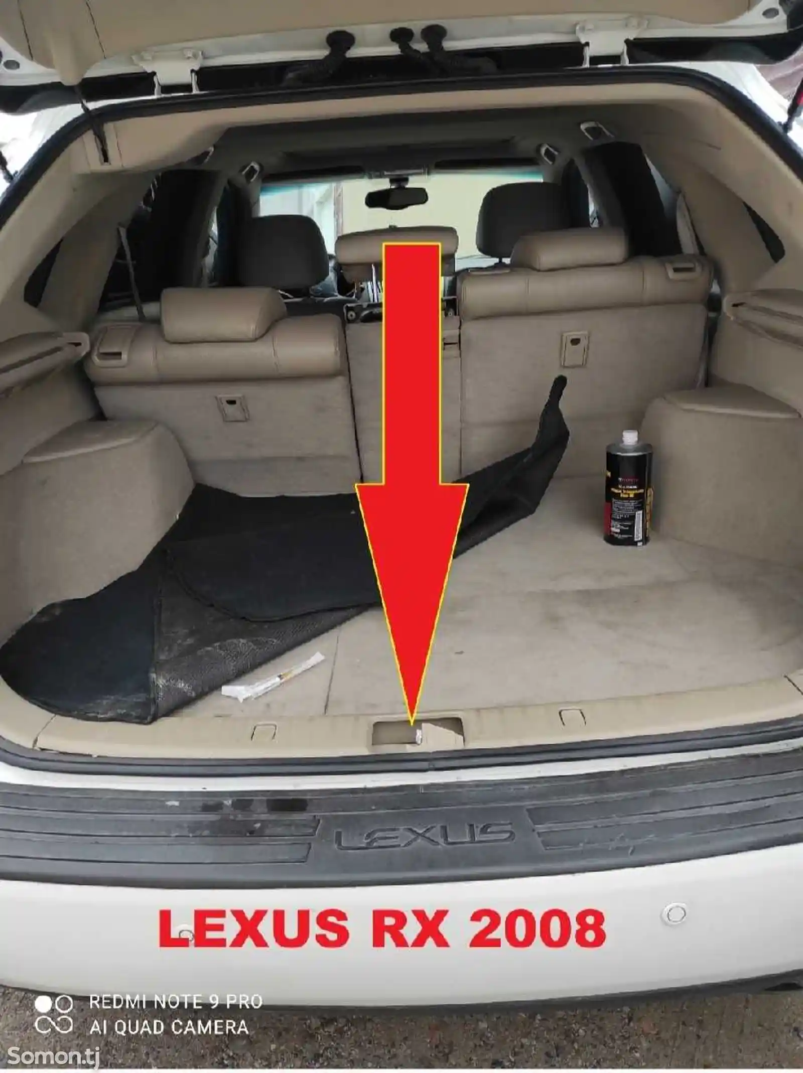 Накладка от Lexus RX 2008-1