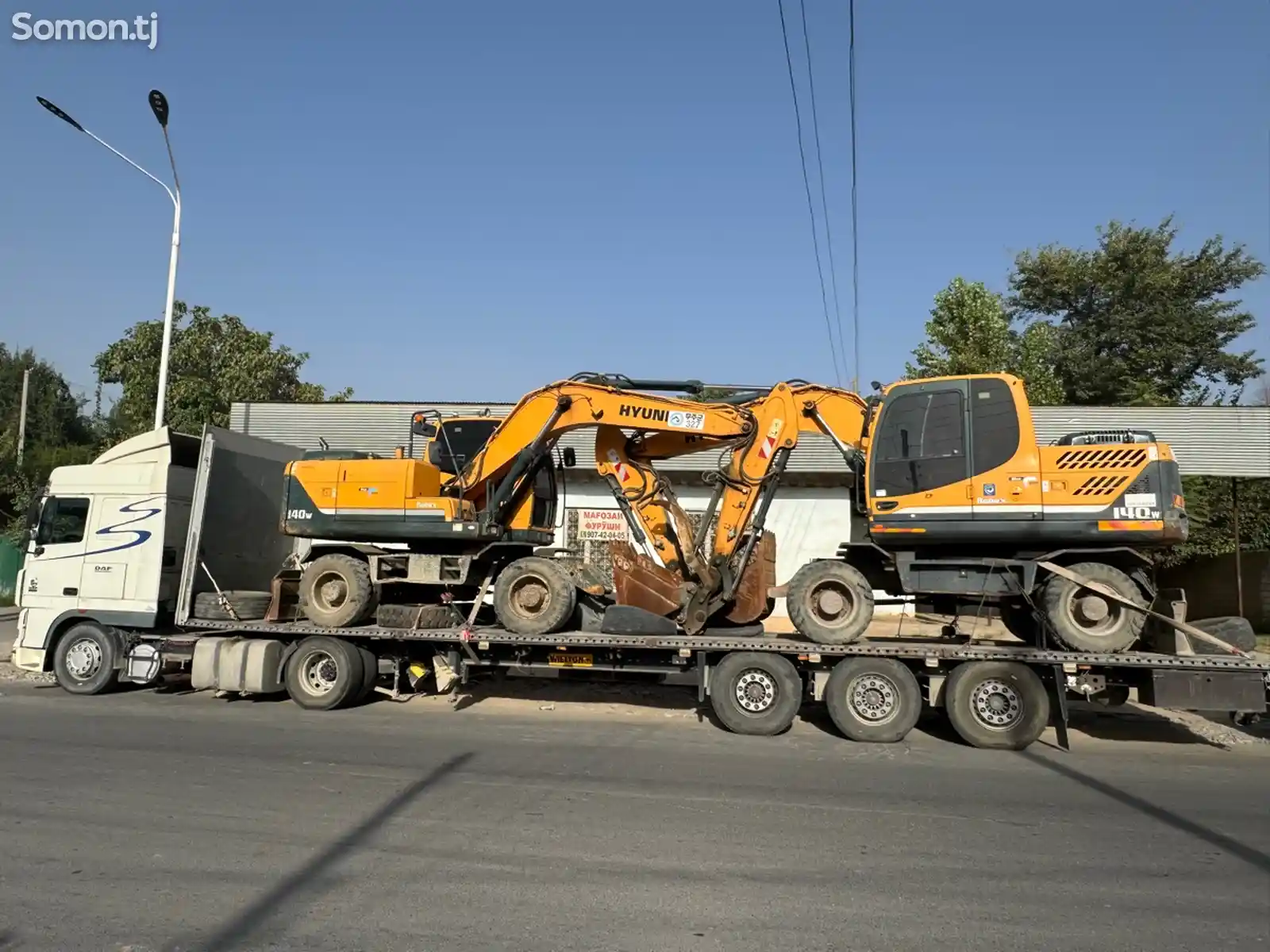 Экскаватор Hyundai R140W-3