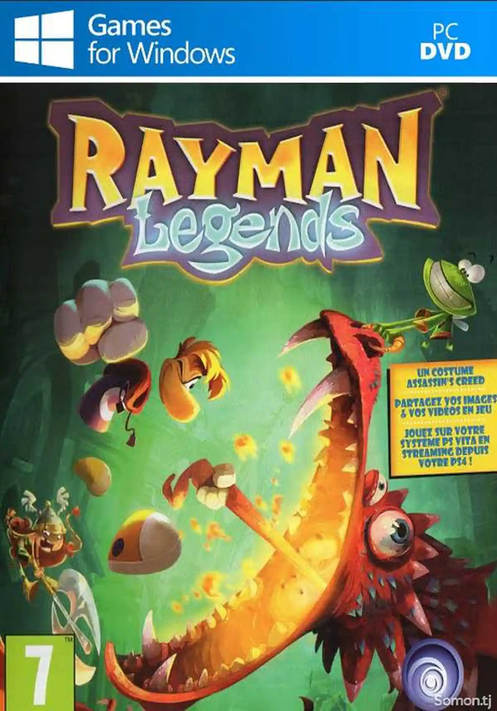 Игра Rayman legends для компьютера-пк-pc-1