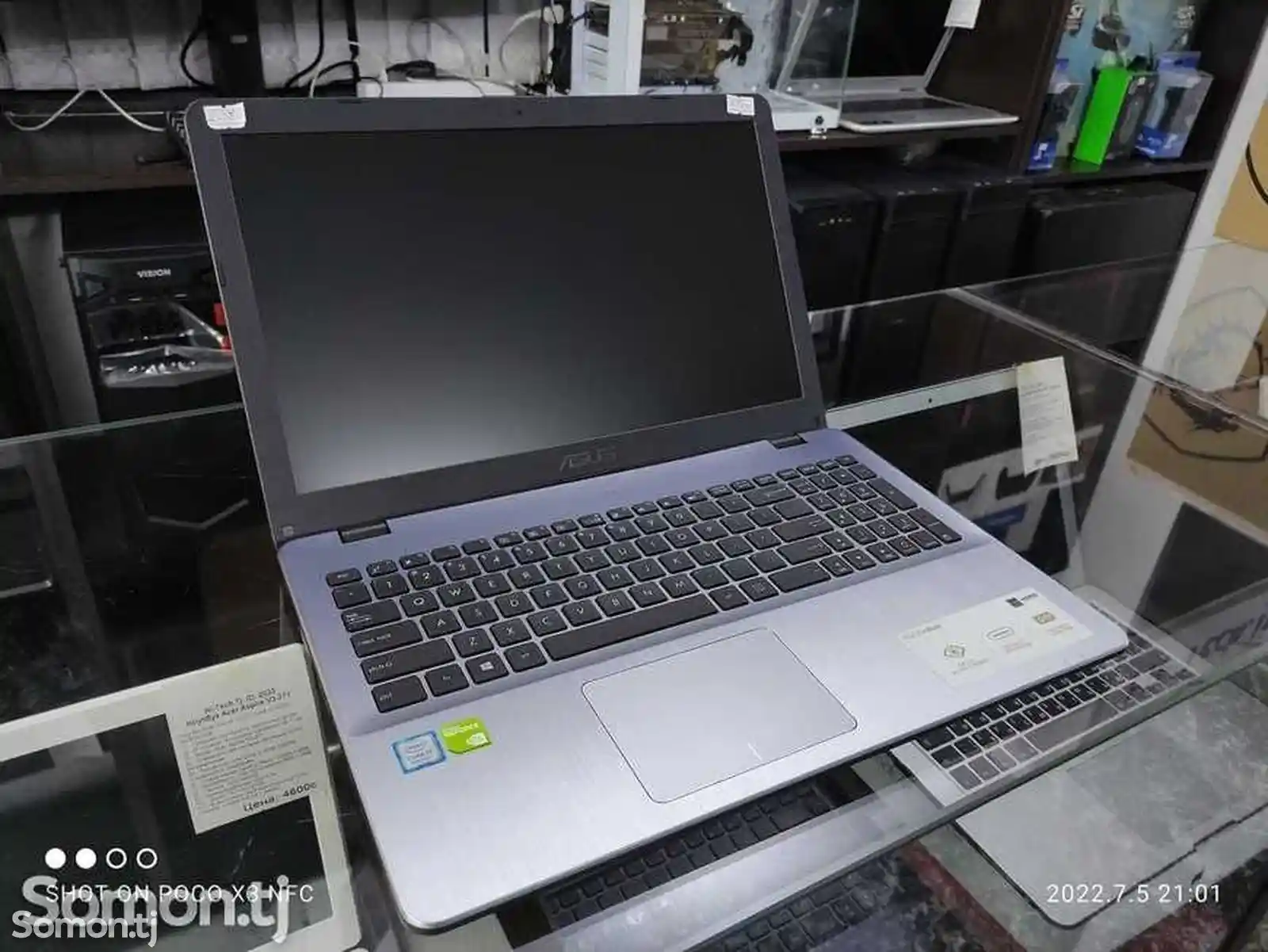 Игровой ноутбук Asus X542UN Core i7-8550U MX150 2GB /8GB/512GB SSD 8TH GEN-1