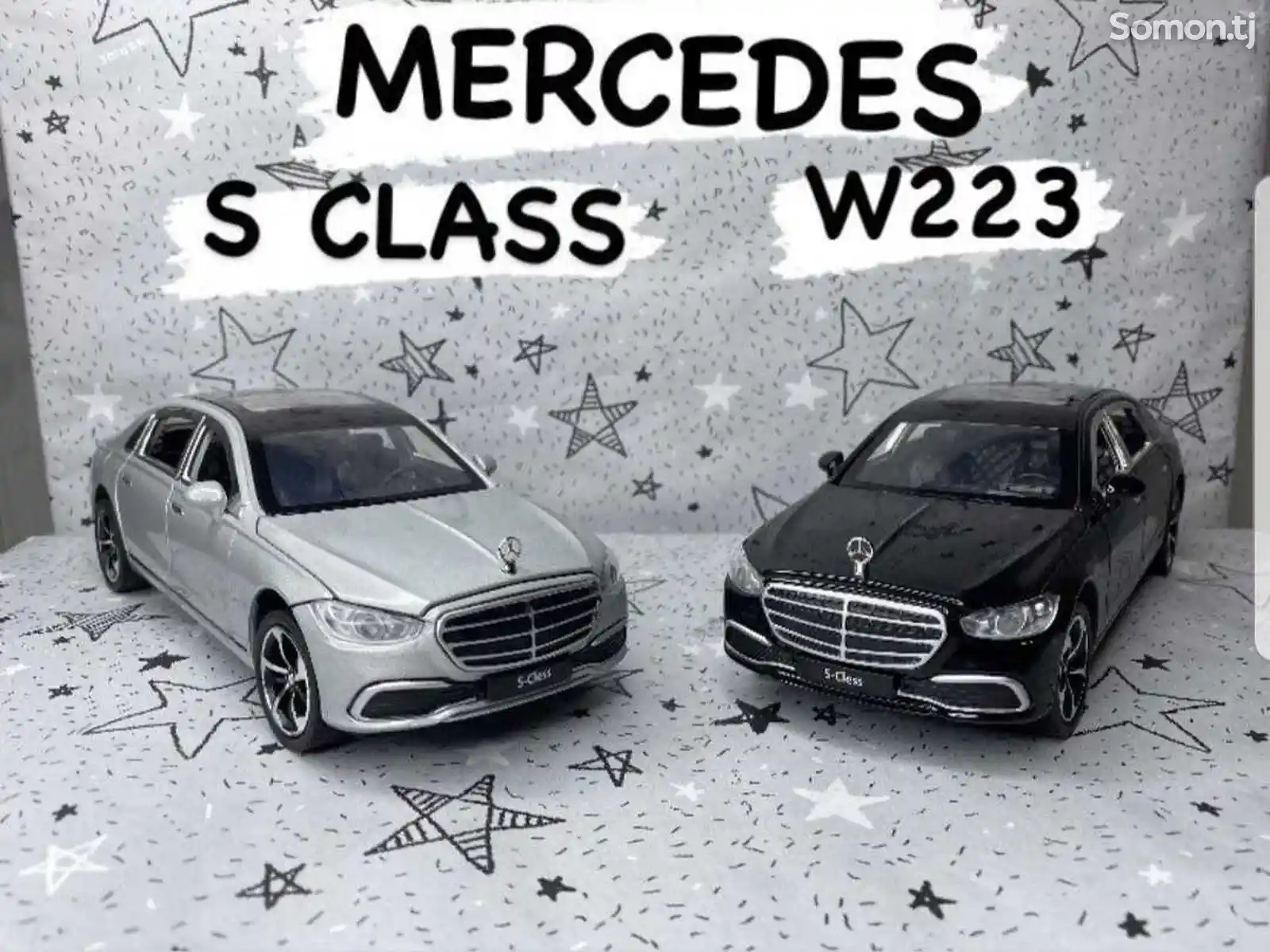 Игрушка Mercedes S Class W223 / Металлическая-4