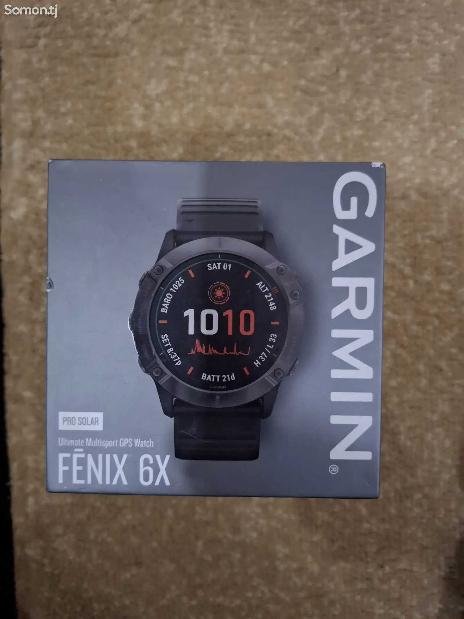 Смарт часы Garmin Fenix 6x pro solar-1