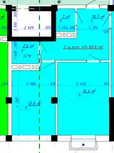 2-комн. квартира, 12 этаж, 50 м², 32 мкр-2