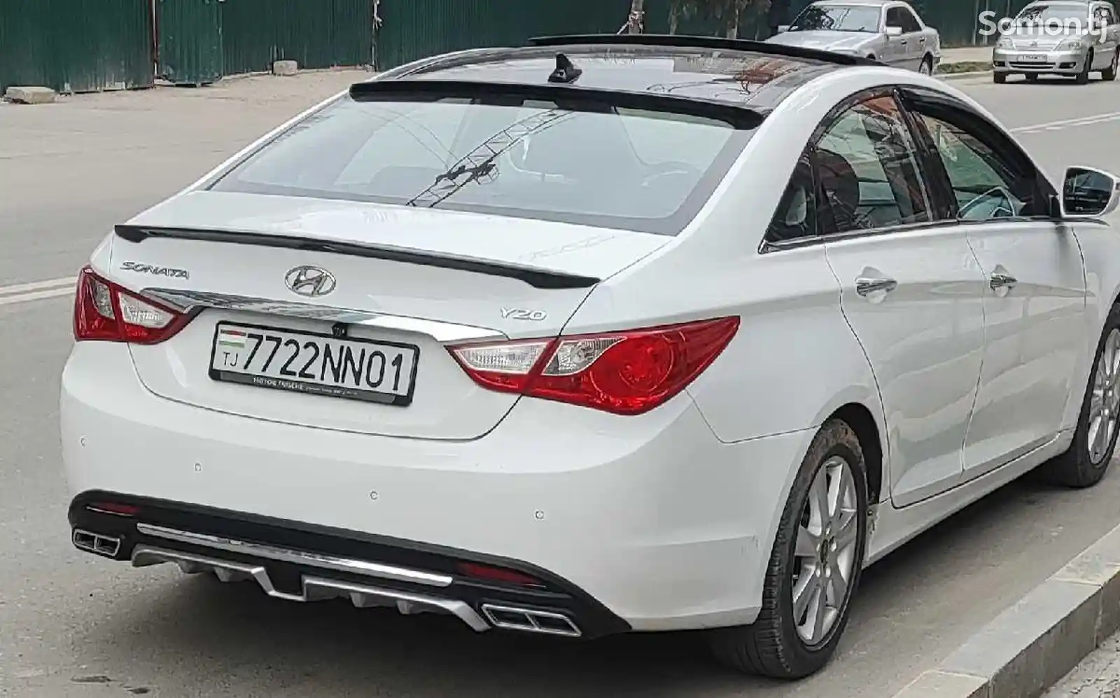 Диффузор Hyundai sonata 2010-2014-1