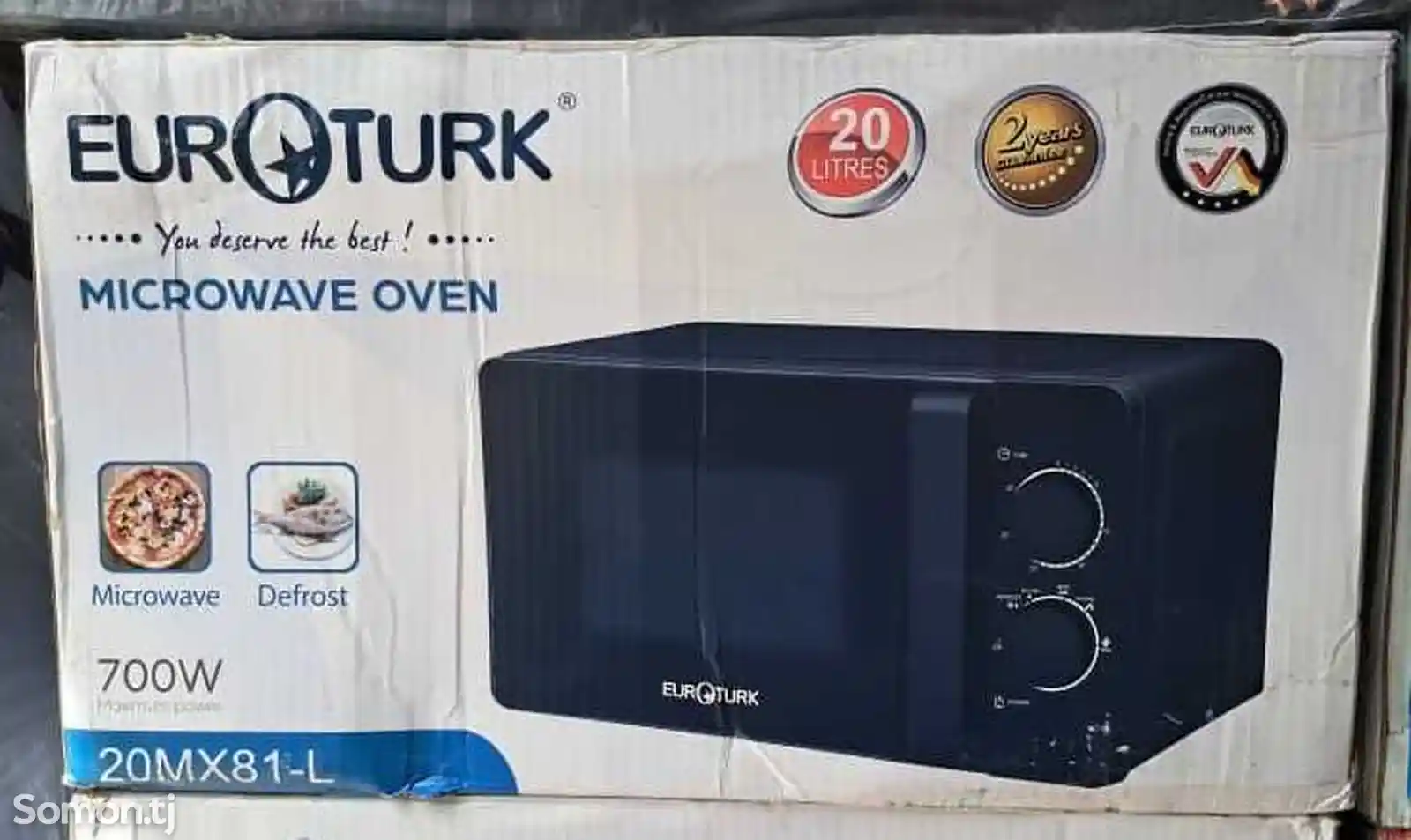 микроволновая печь Euroturk 20mx81l