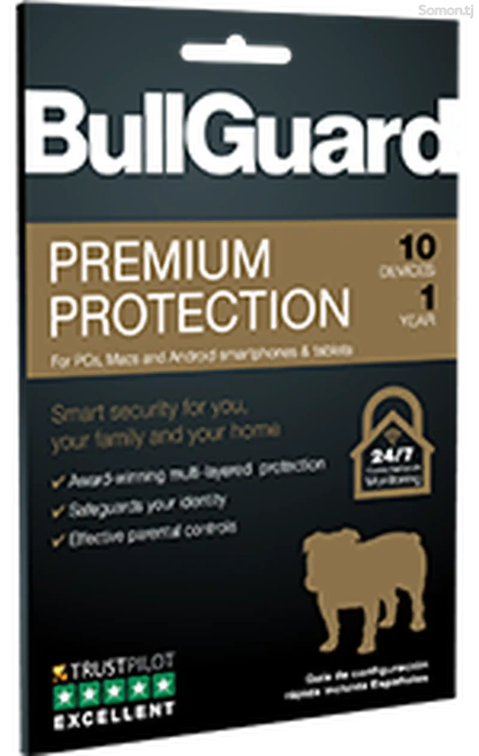 BullGuard Premium Protection - иҷозатнома барои 5 роёна, 1 сол