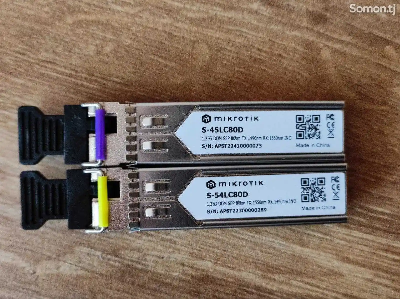 Трансивер MikroTik SFP S-4554LC80D-1