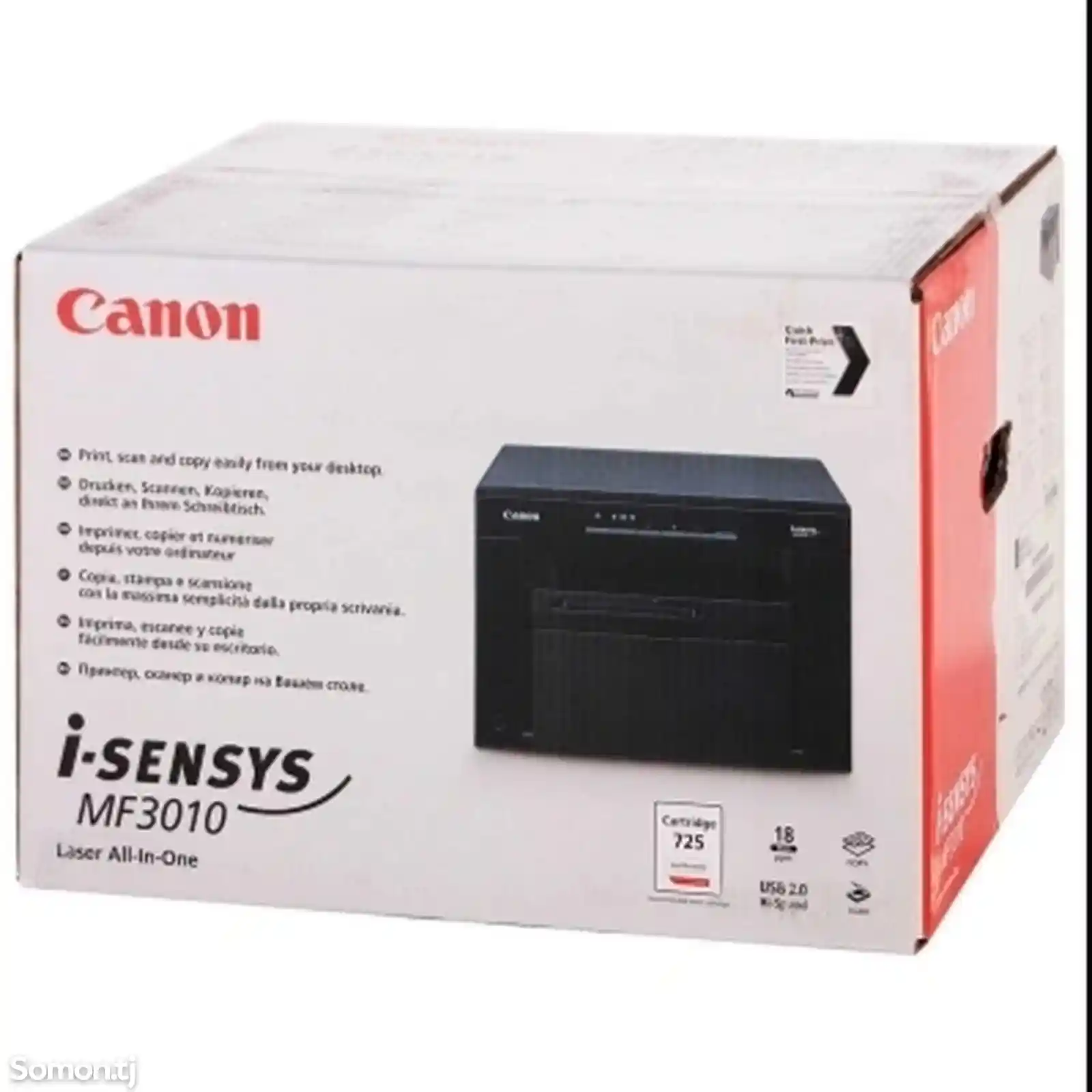 Принтер Canon mf3010 3в1-1