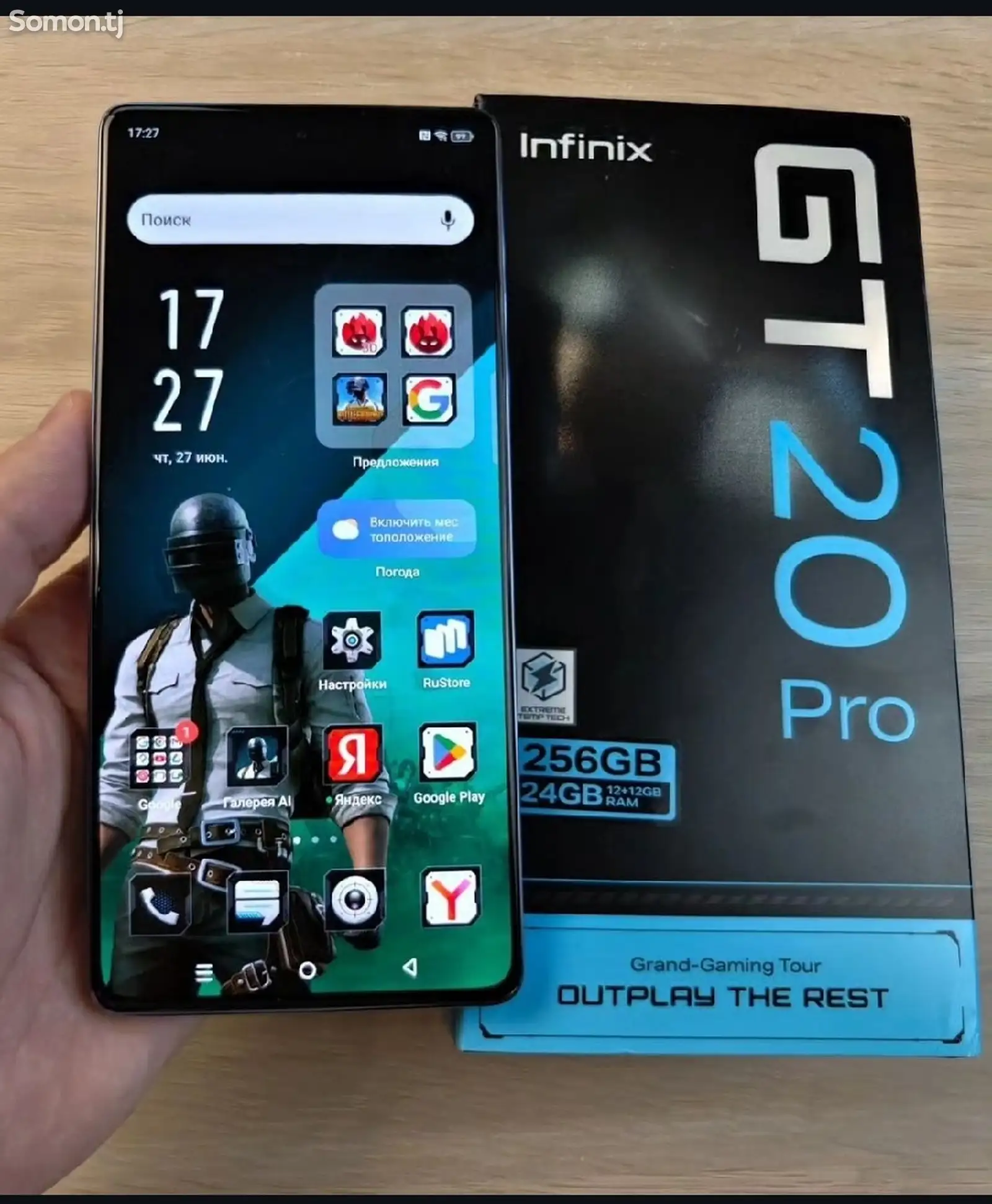 Infinix GT 20 Pro 16/256Gb Blue-4