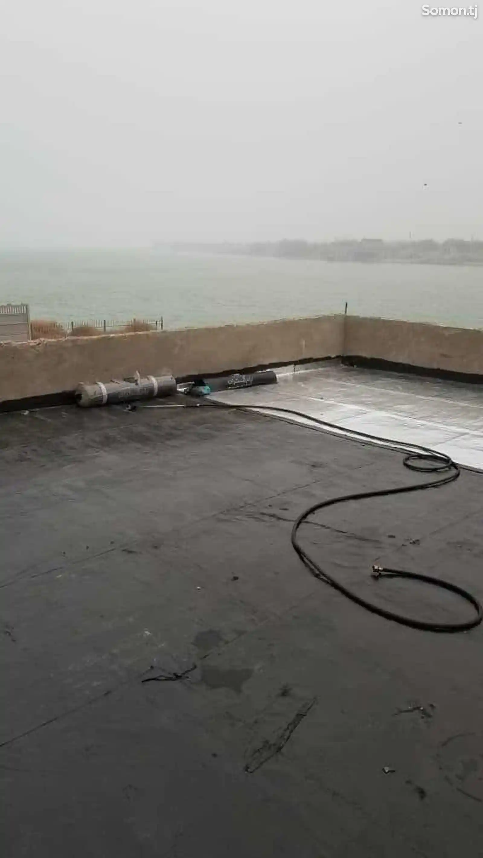 Ремонт крыши иранским толом и изоляция бетонов-1