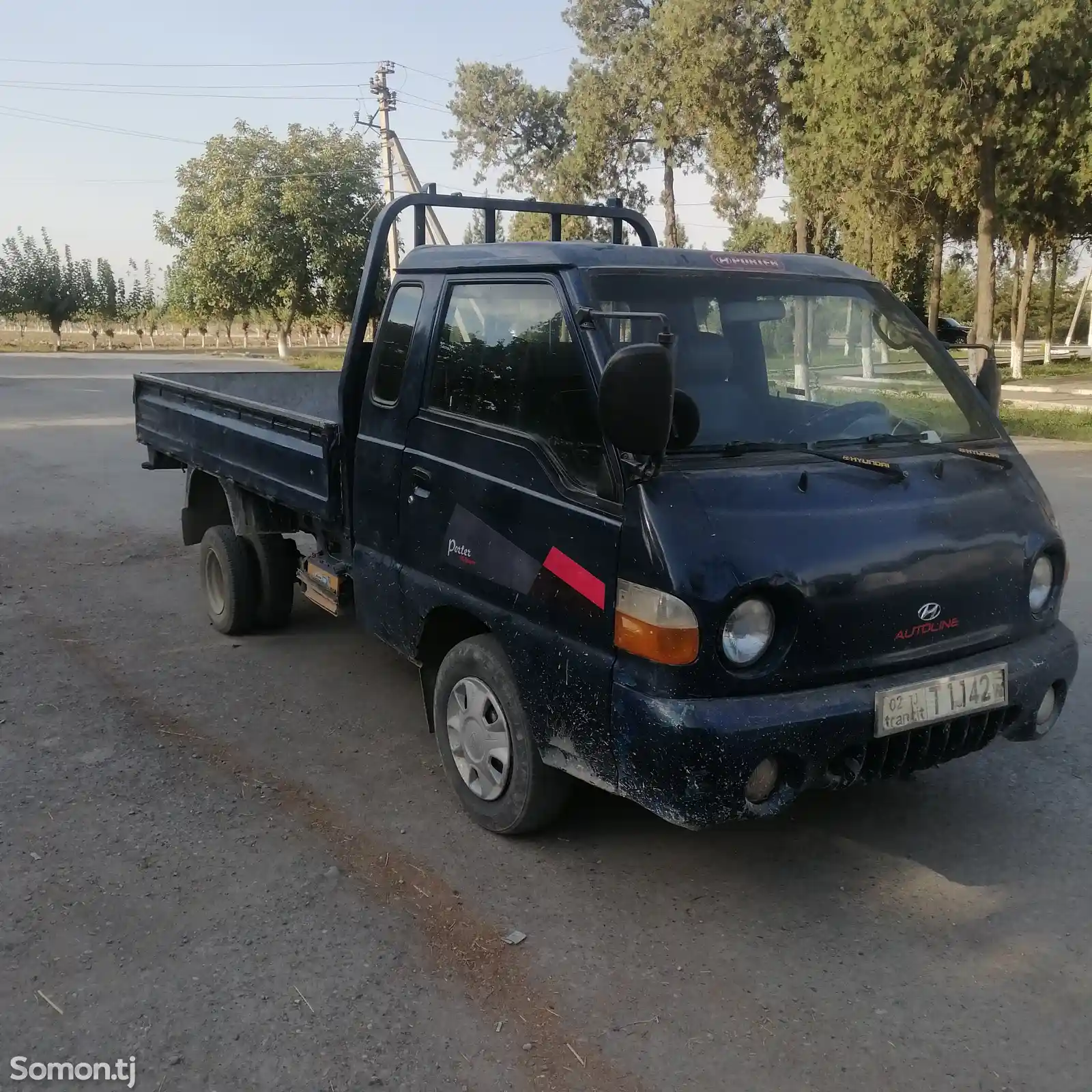 Бортовой автомобиль Hyundai Porter, 1998-1