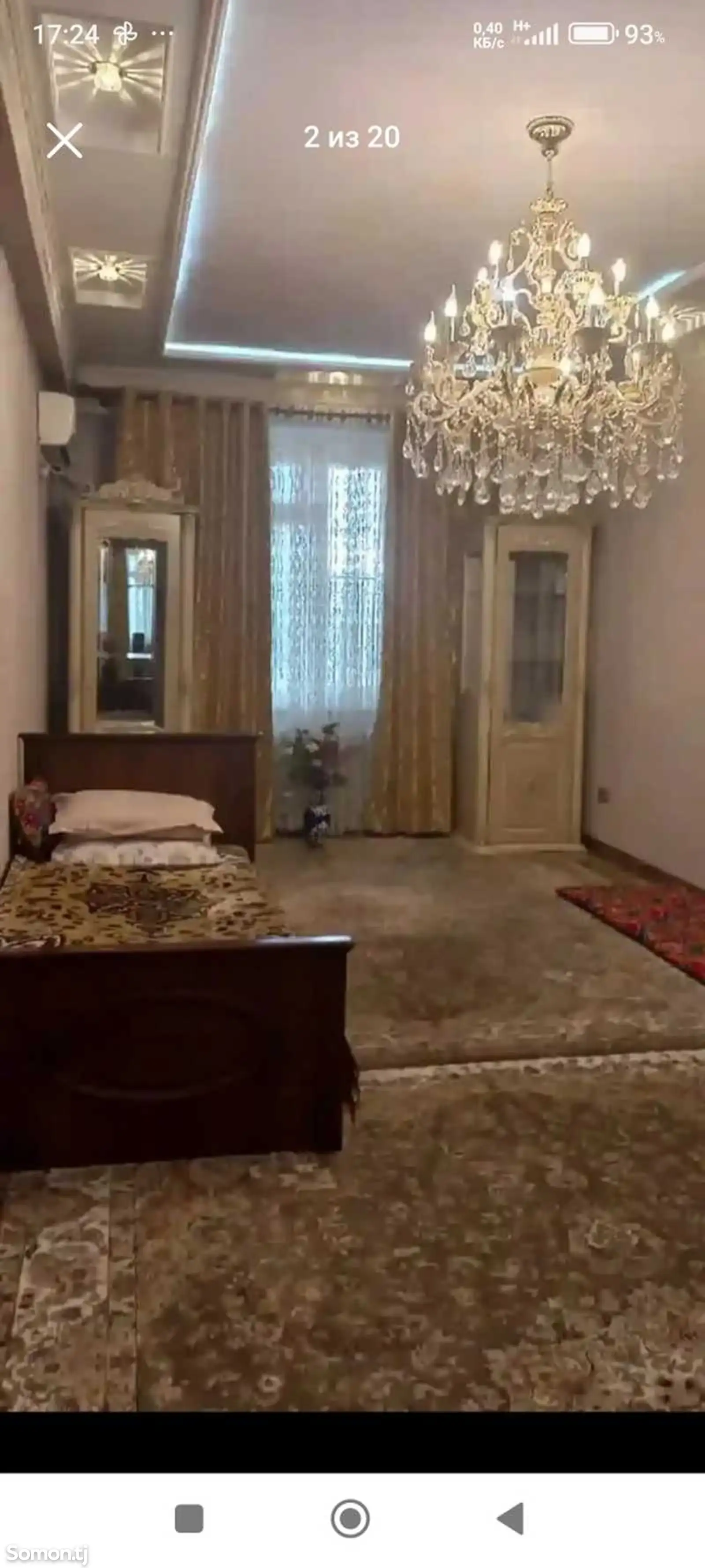 2-комн. квартира, 3 этаж, 100м², И.Сомони-1