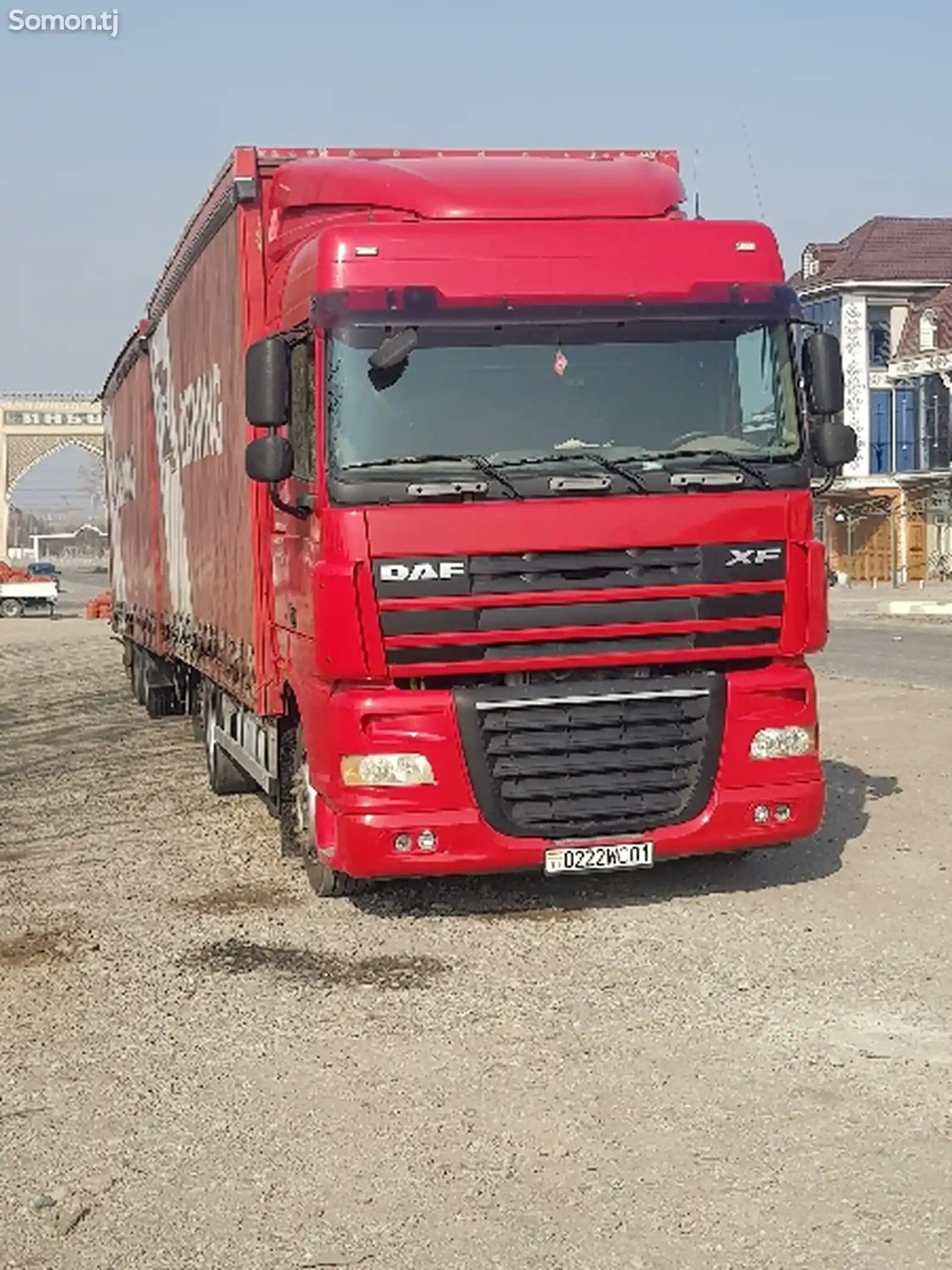 Бортовой грузовик Daf XF 105/410 2007-2