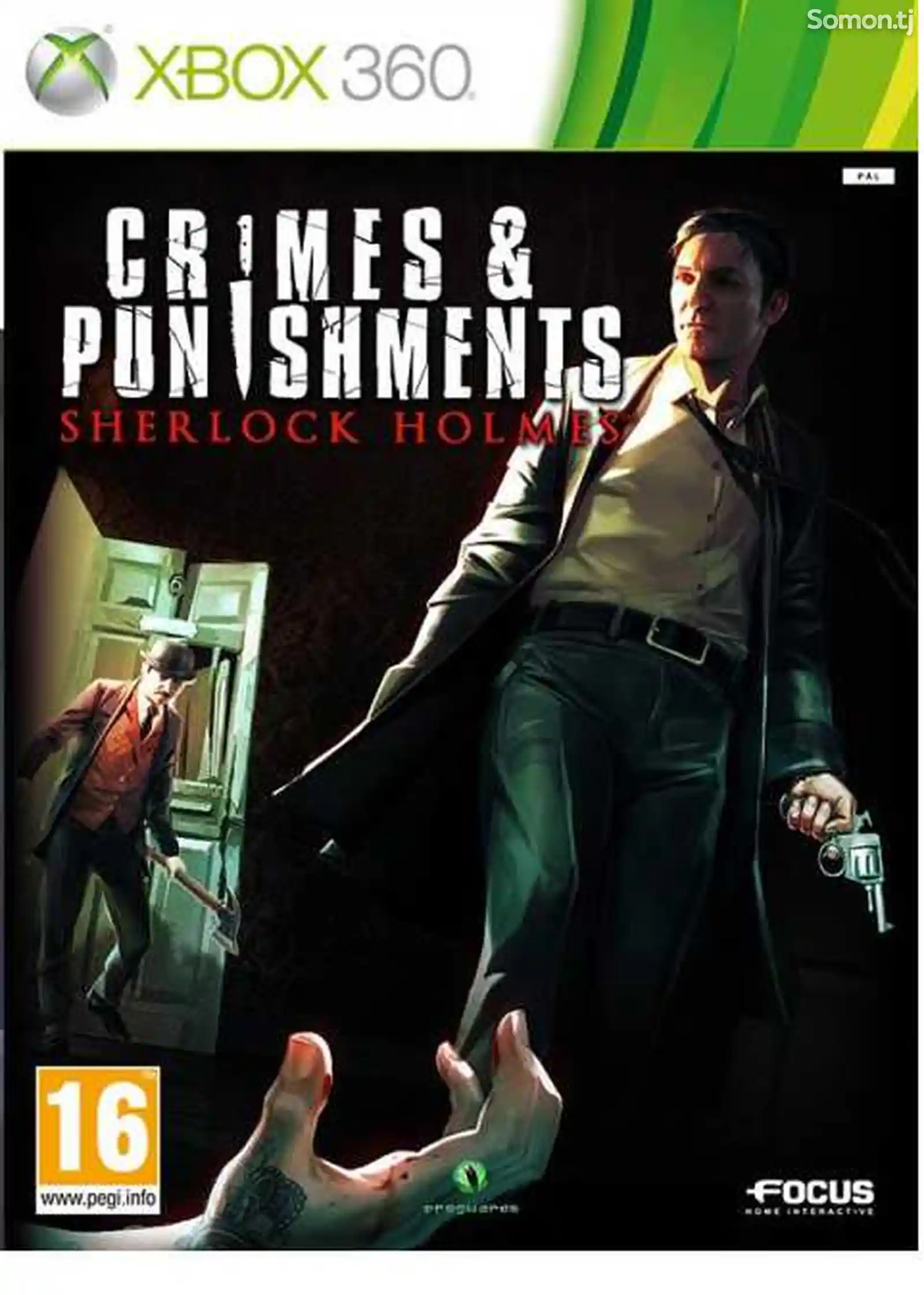 Игра Sherlock Holmes crimes and punishments для прошитых Xbox 360