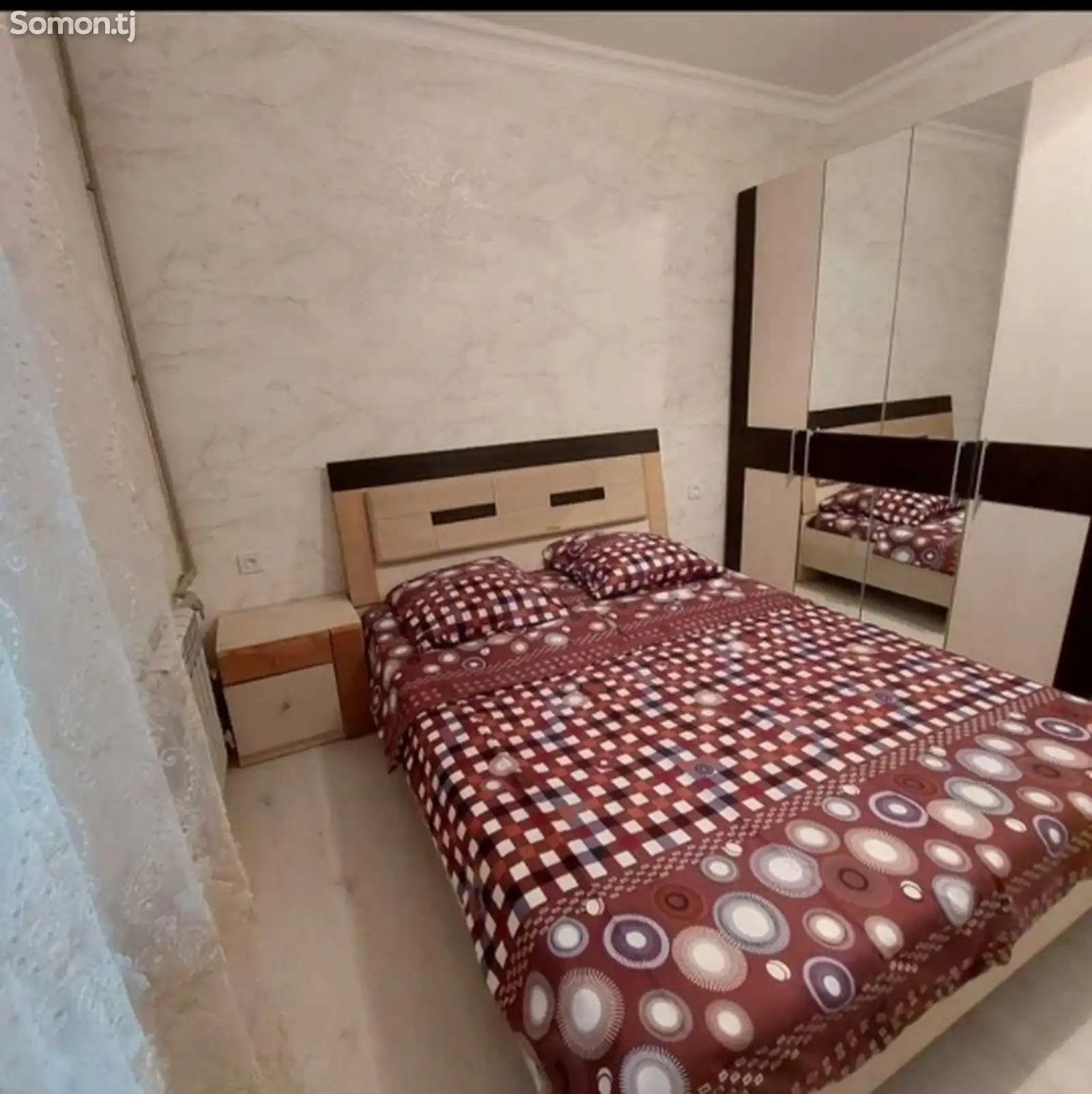 2-комн. квартира, 3 этаж, 60м², И.Сомони-2