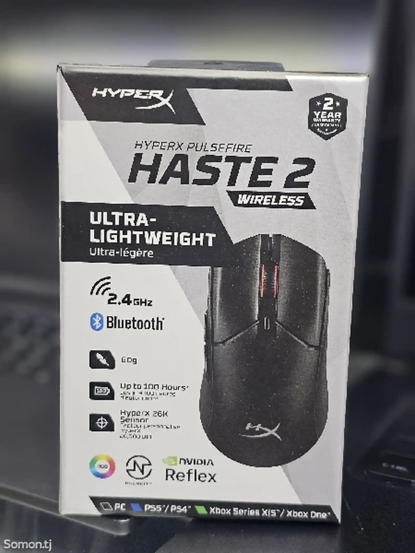 Мышь Hyperx Haste 2 wireless Black-1