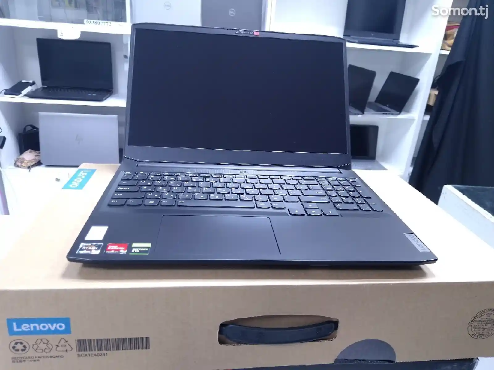 Игровой ноутбук Lenovo Ryzen 5 5600H 3.30GHz GTX 1650 RAM DDR4 16ГБ-1