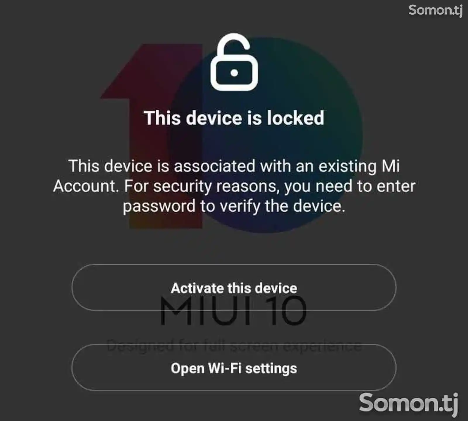 Разблокировка Xiaomi Mi Account-1