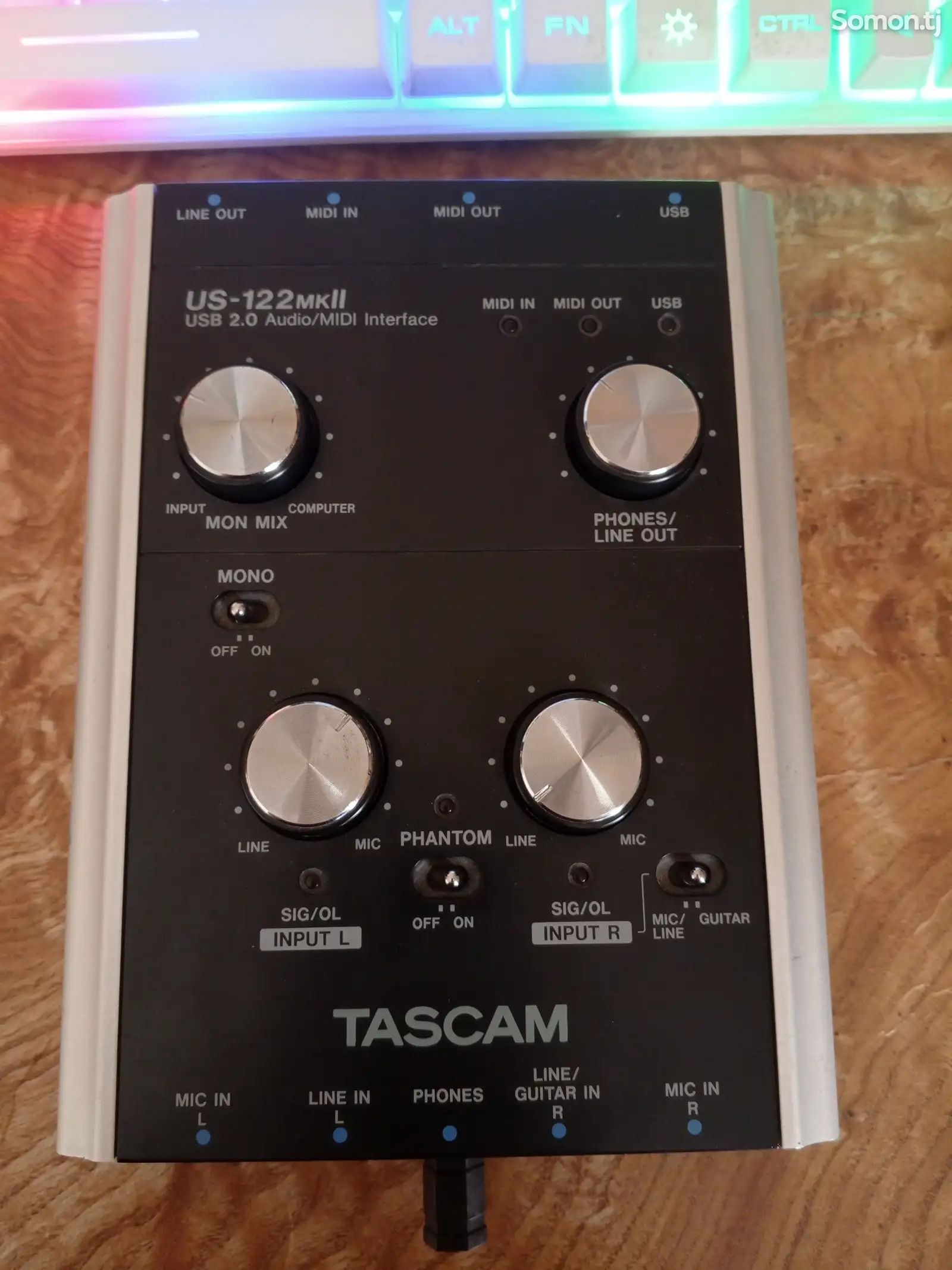 Внешняя звуковая карта Tascam US-122mkll-1