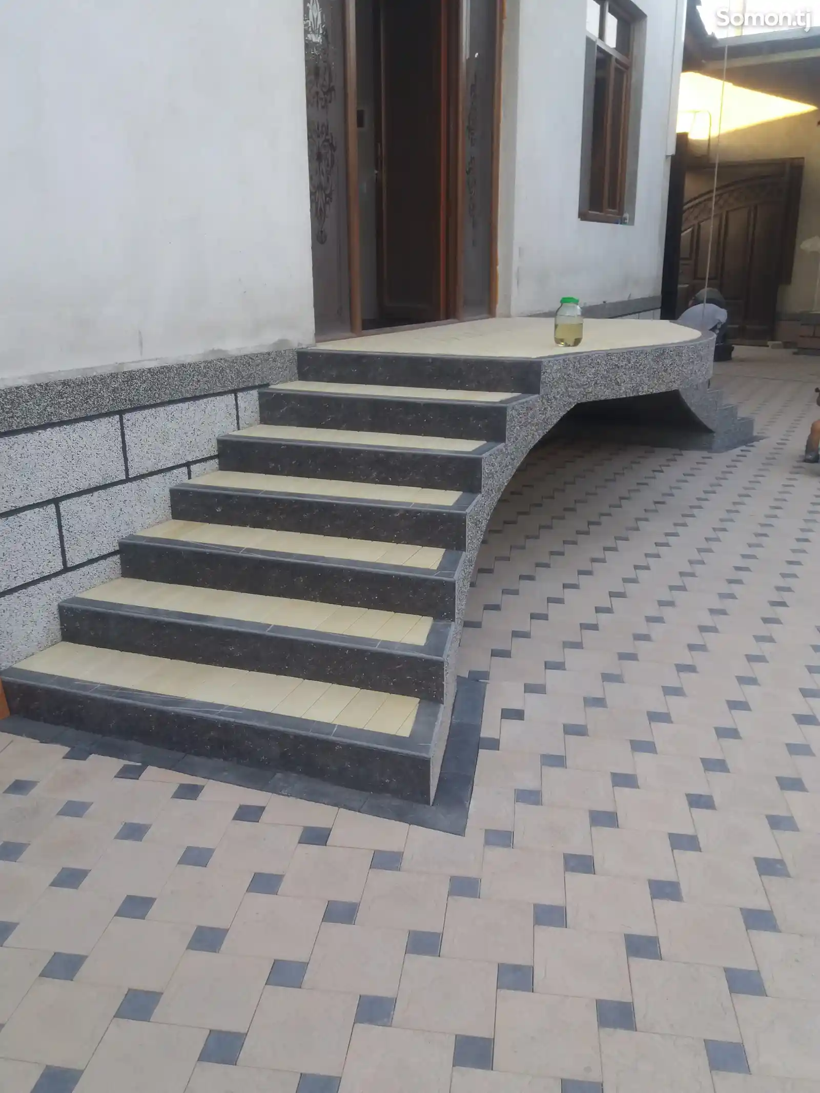 Укладка декоративных ступеней и лестниц-2