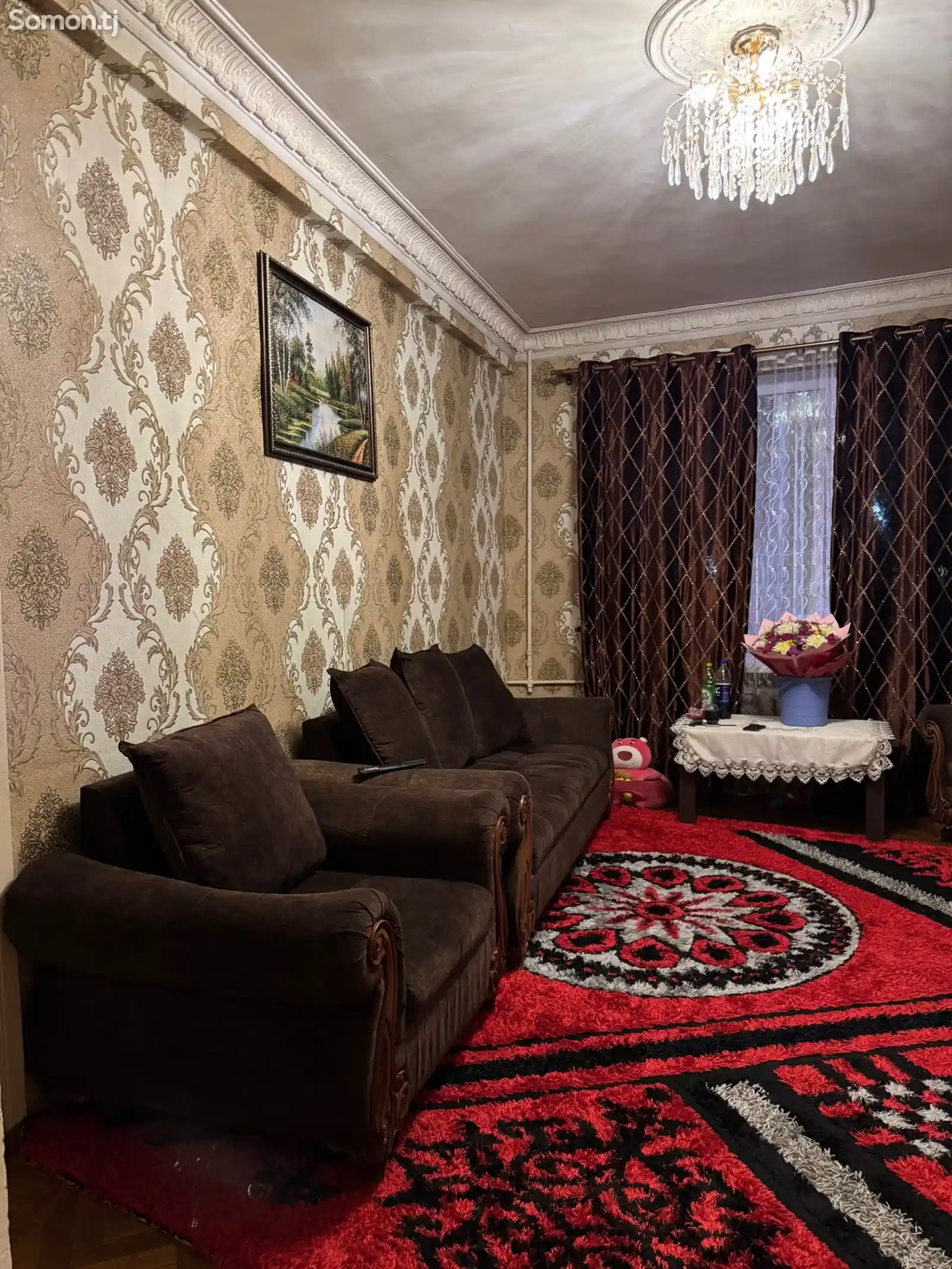 2-комн. квартира, 2 этаж, 60м², И. Сомони-4