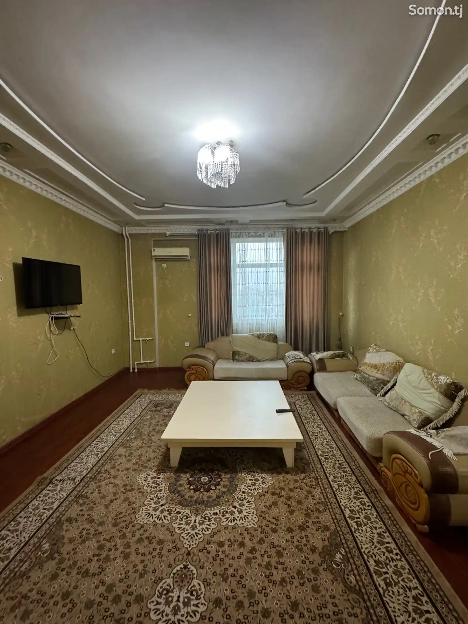 2-комн. квартира, 9 этаж, 120м², Дом Печати, И. Сомони-6