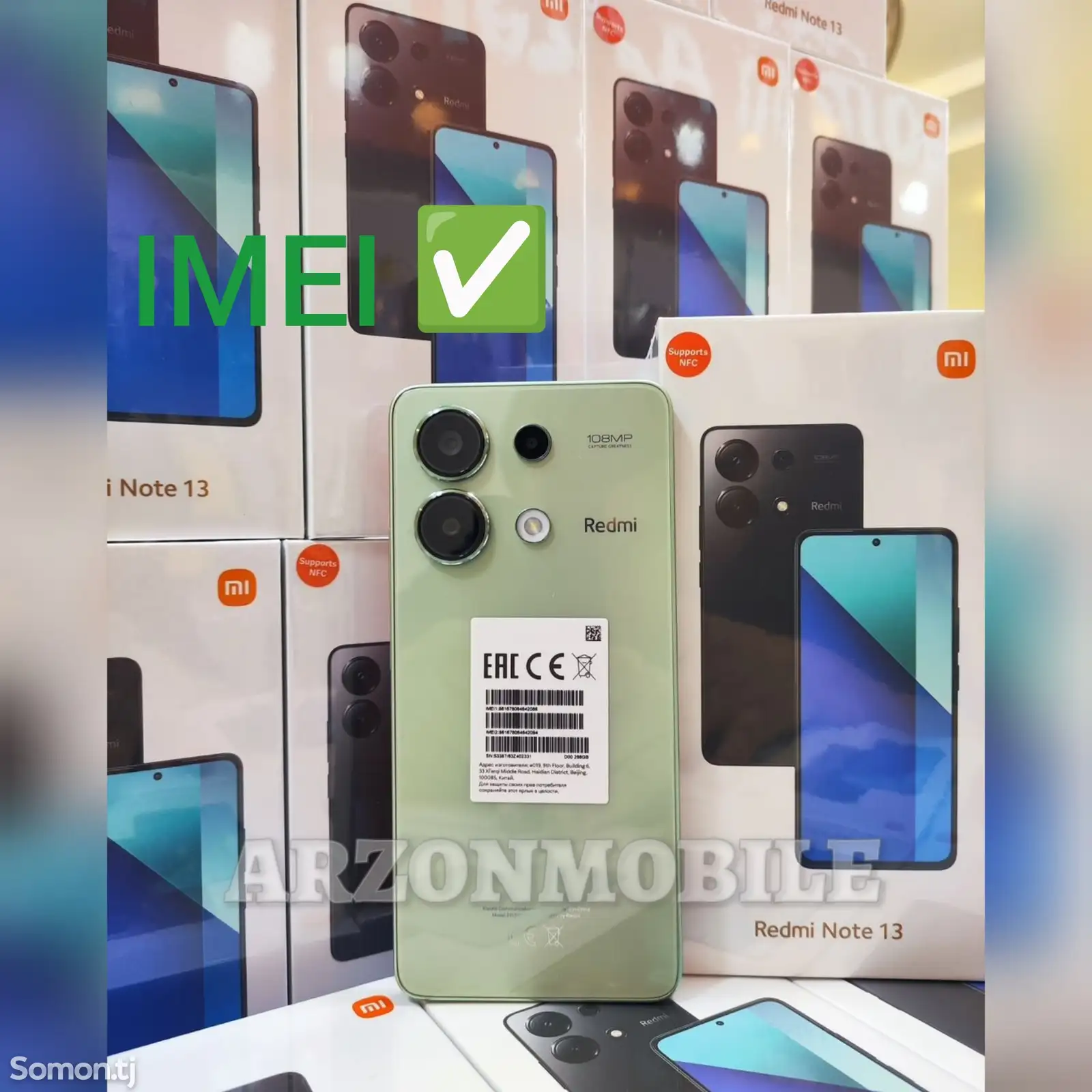 Xiaomi Redmi Note 13 8/256Gb Green-1