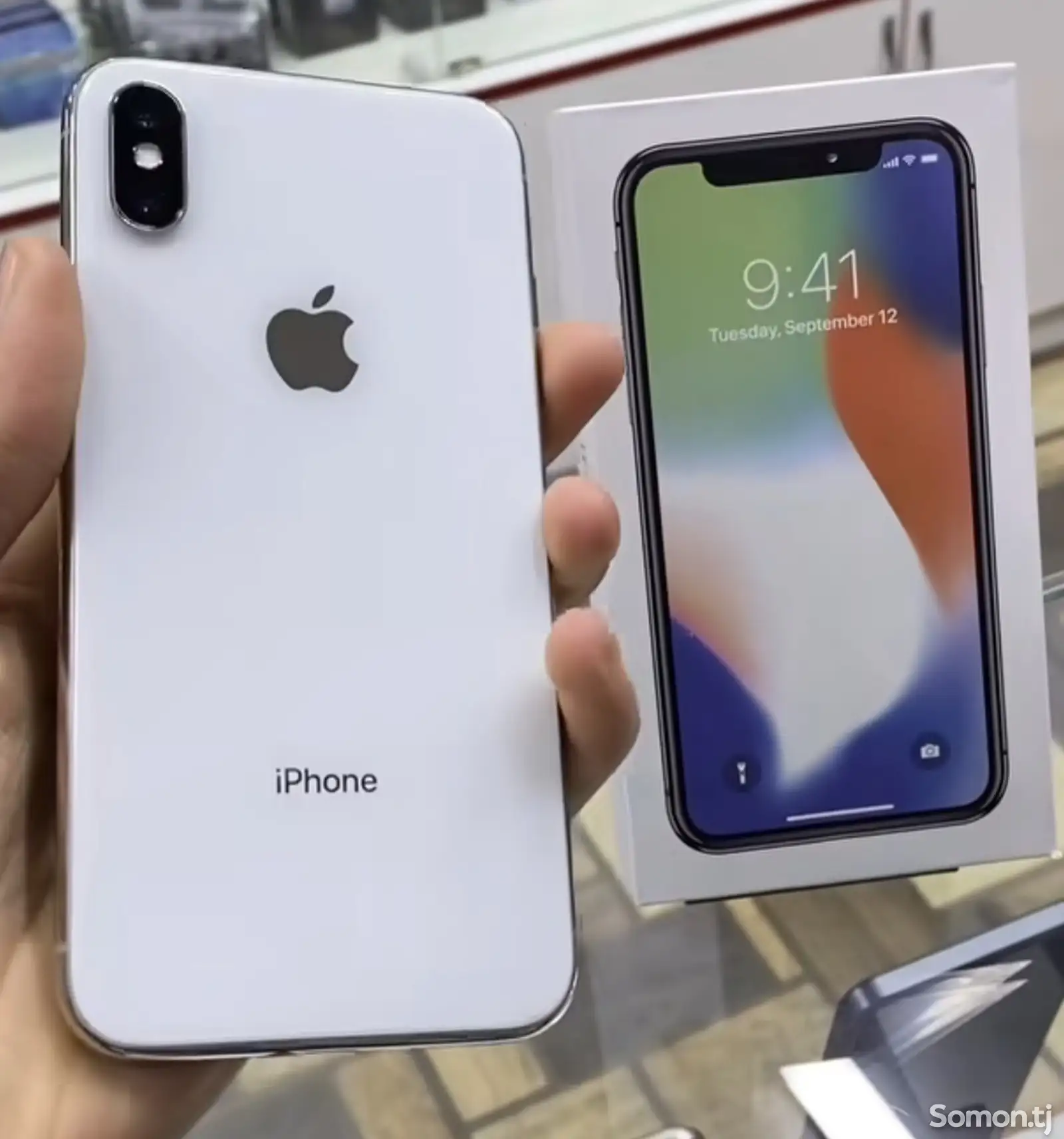 Apple iPhone X, 256 gb, Silver