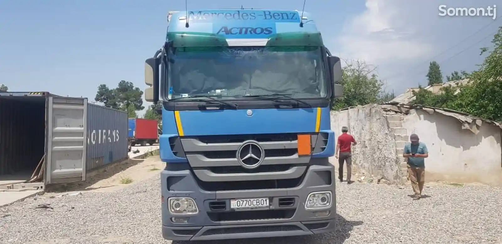 Бортовой грузовик Mercedes-Benz Actros, 2009-1