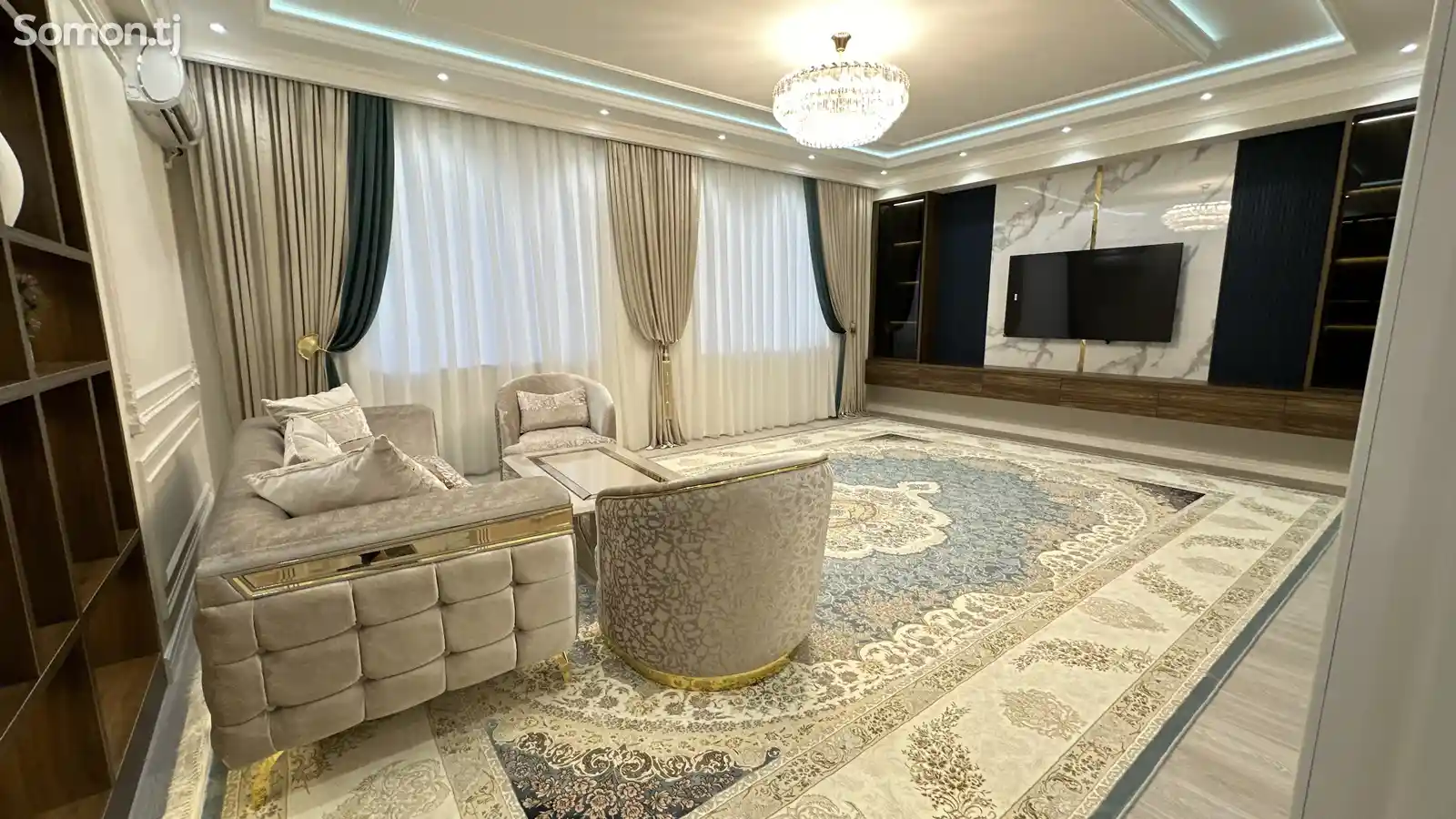 3-комн. квартира, 12 этаж, 150 м², Спартак, Шоми Душанбе Ресторан-11