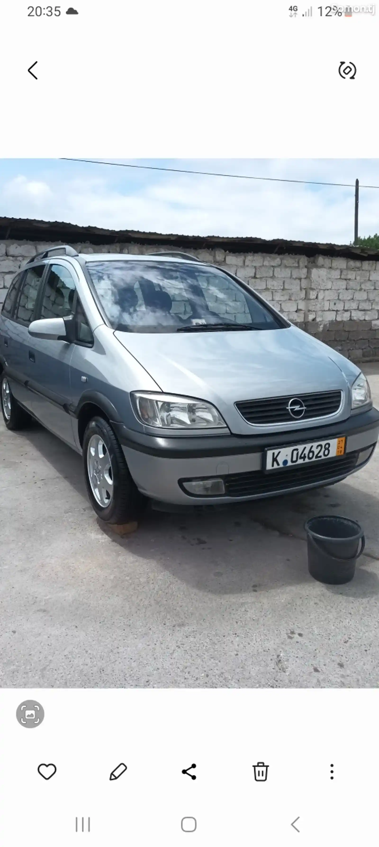 Opel Zafira, 1999-2