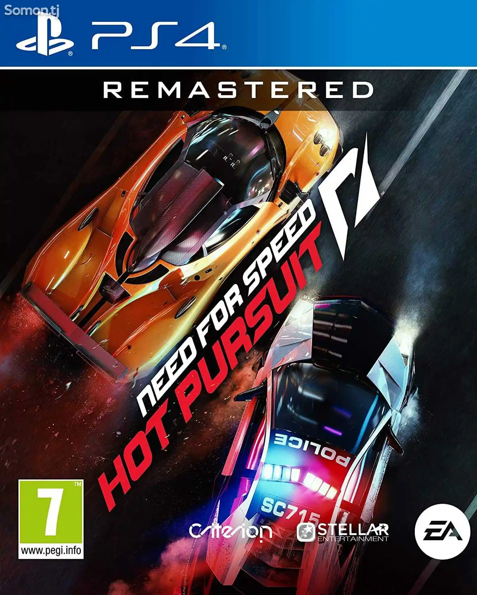 Игра Need for Speed Hot Pursuit для Sony PS4