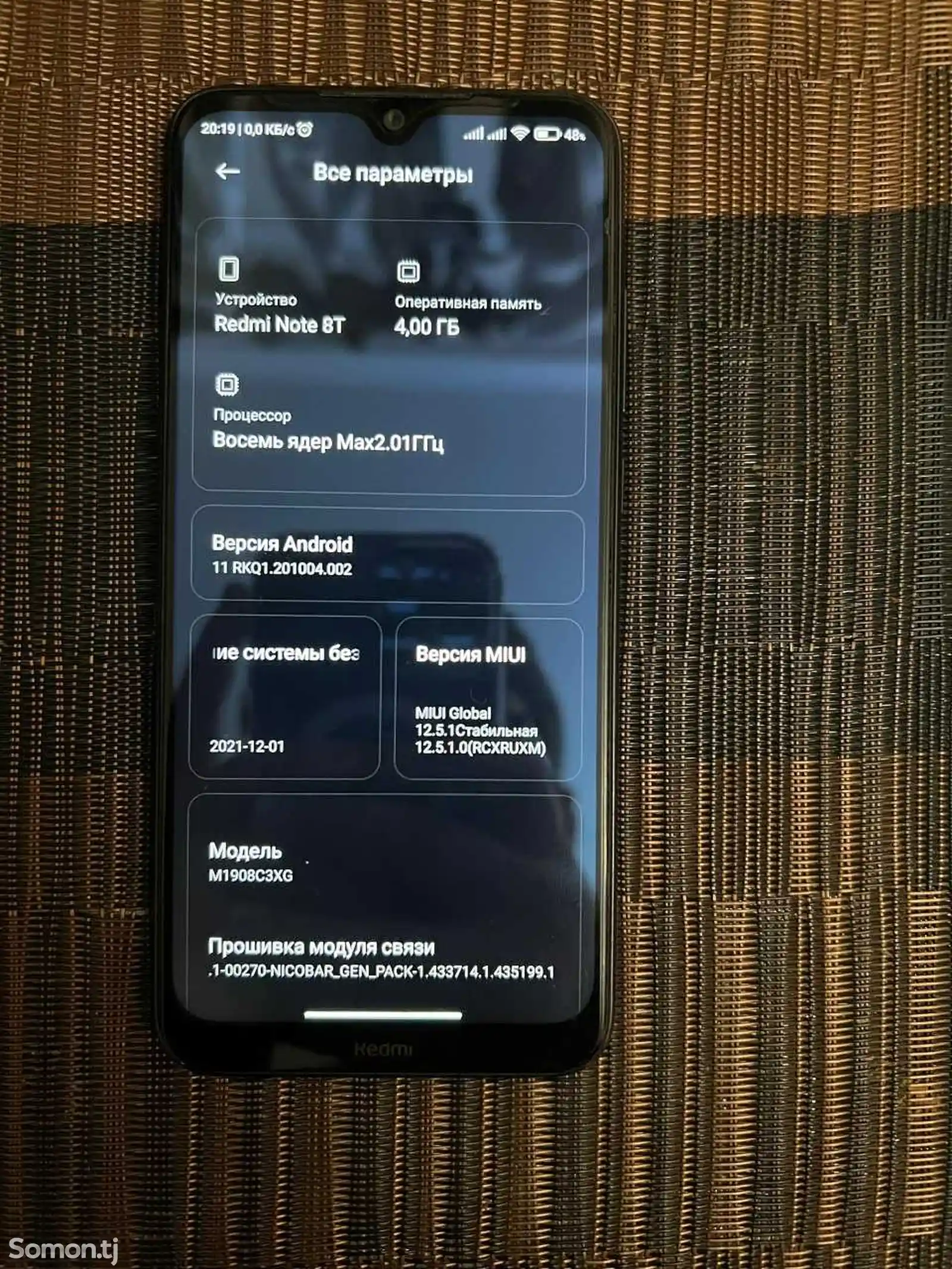 Xiaomi Redmi Note 8T 4/128gb-4
