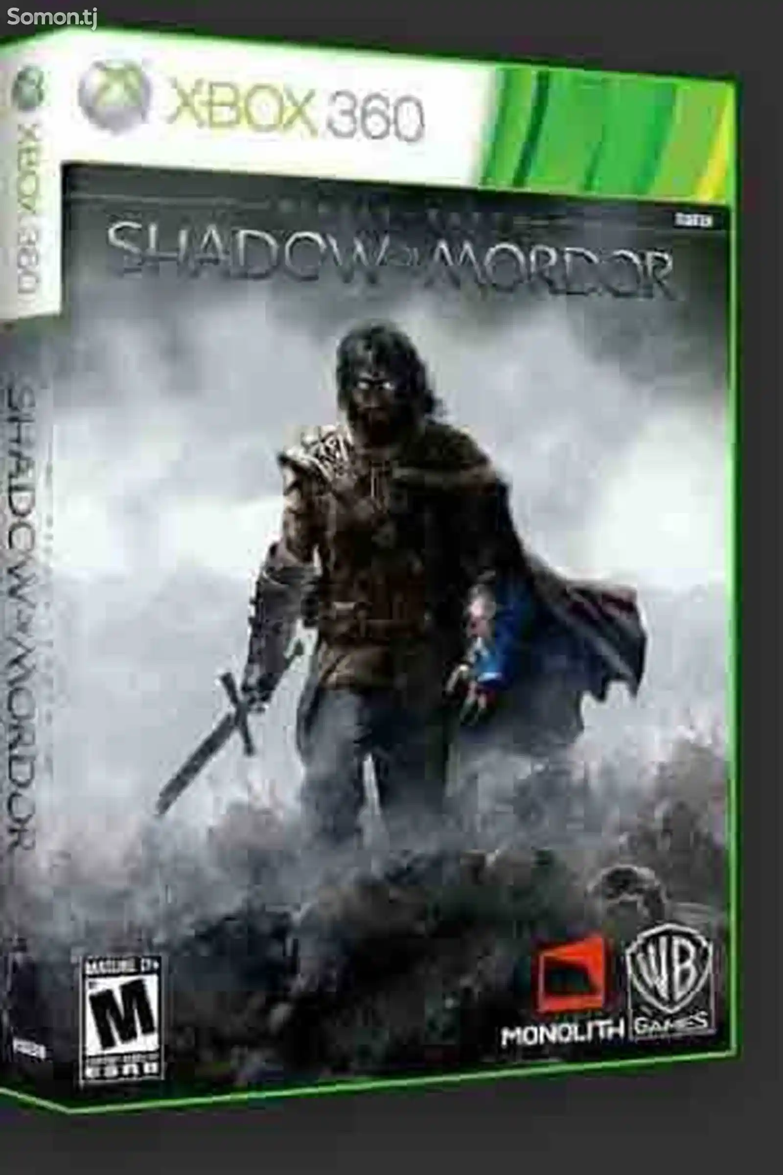 Игра Middle earth shadow of mordor для прошитых Xbox 360