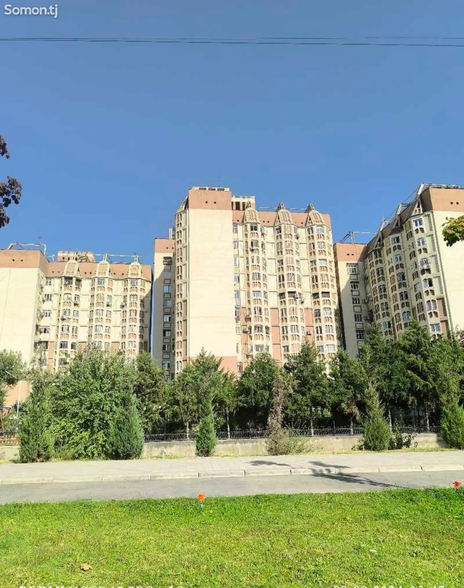 2-комн. квартира, 8 этаж, 42м², Исмоили Сомони-1