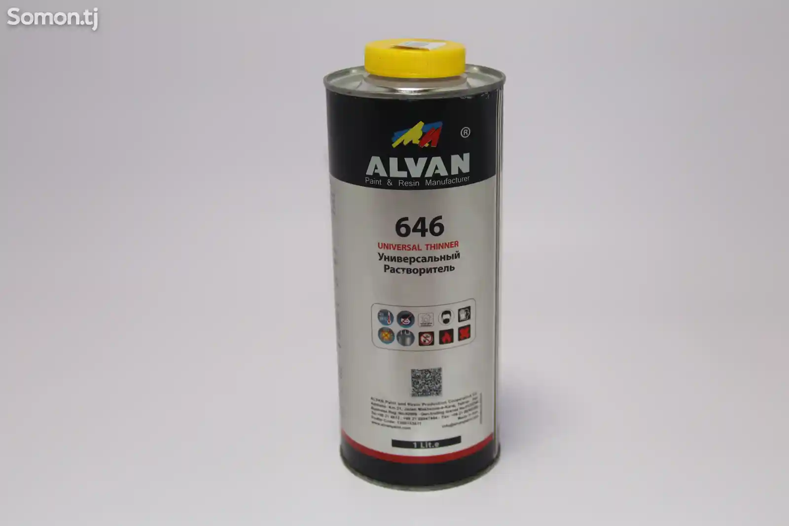 Универсальный растворитель Alvan 1лт 646 Alco-3227-2 ж/б