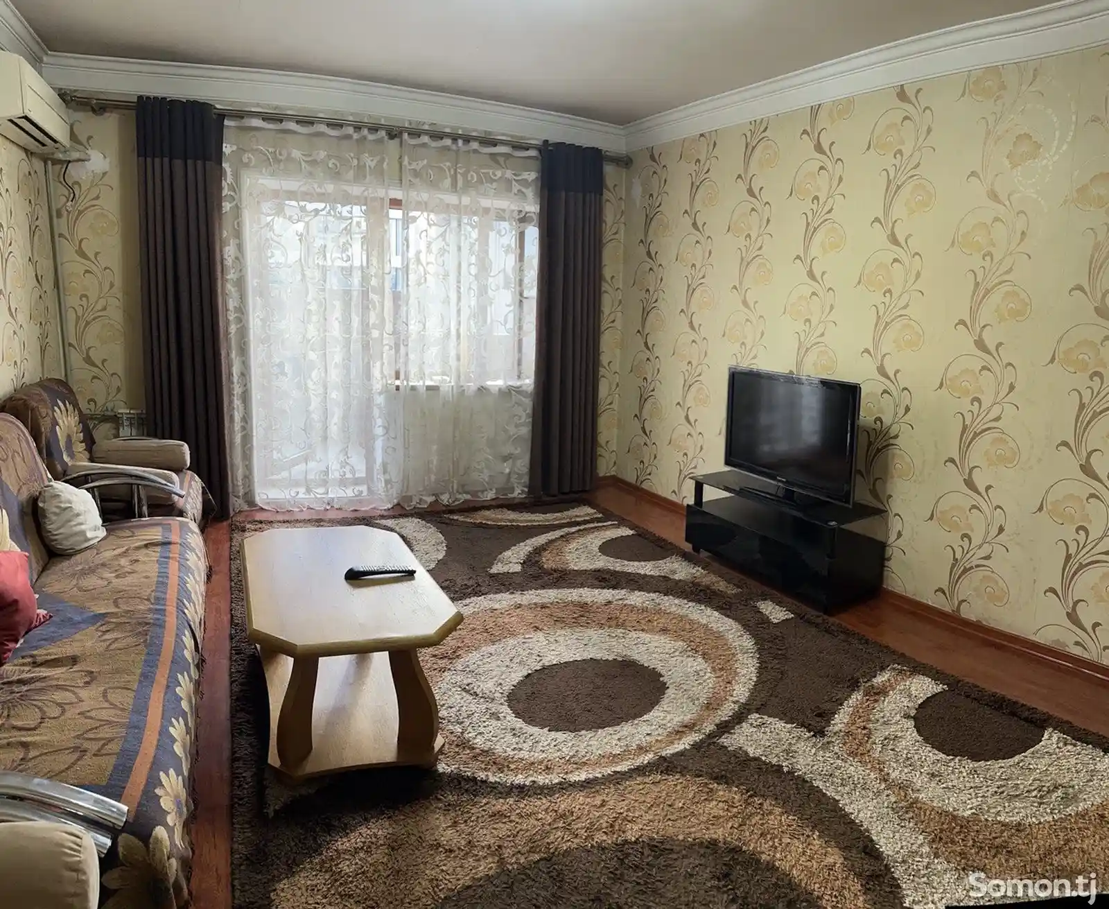 2-комн. квартира, 2 этаж, 50м², Сомони-3