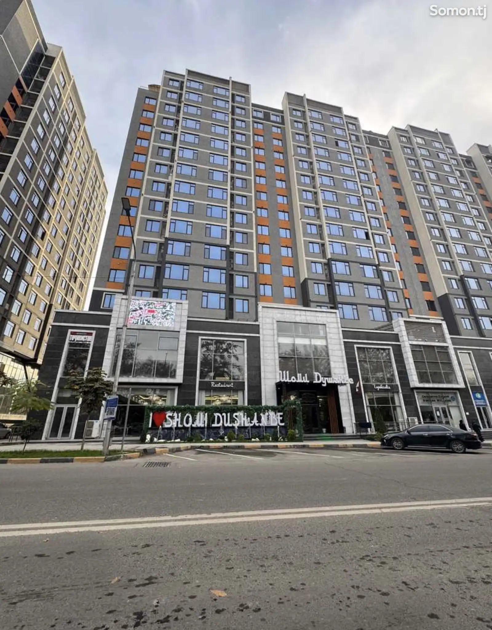 2-комн. квартира, 12 этаж, 80м², И.Сомони-1