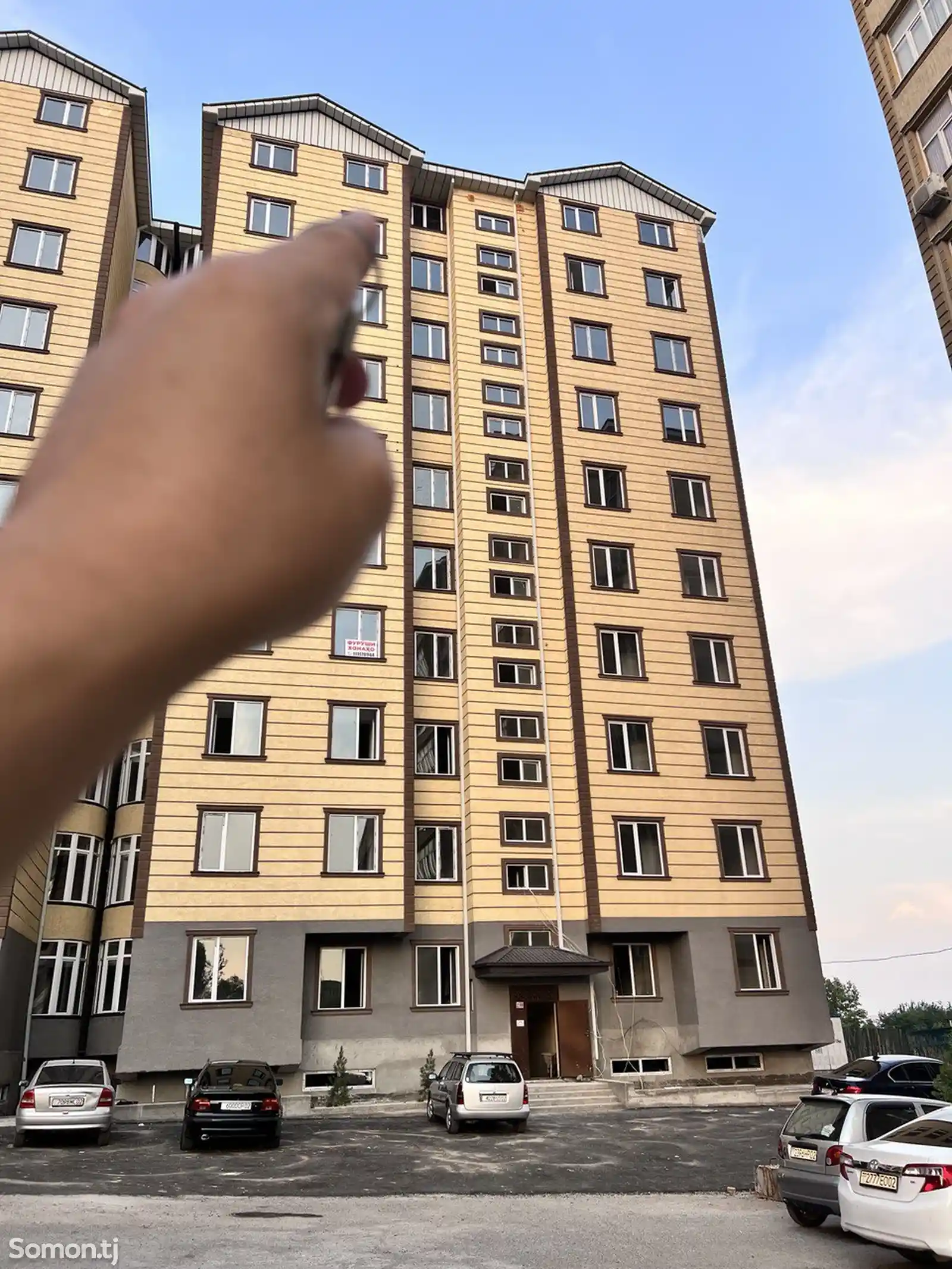 3-комн. квартира, 10 этаж, 82 м², 34-3