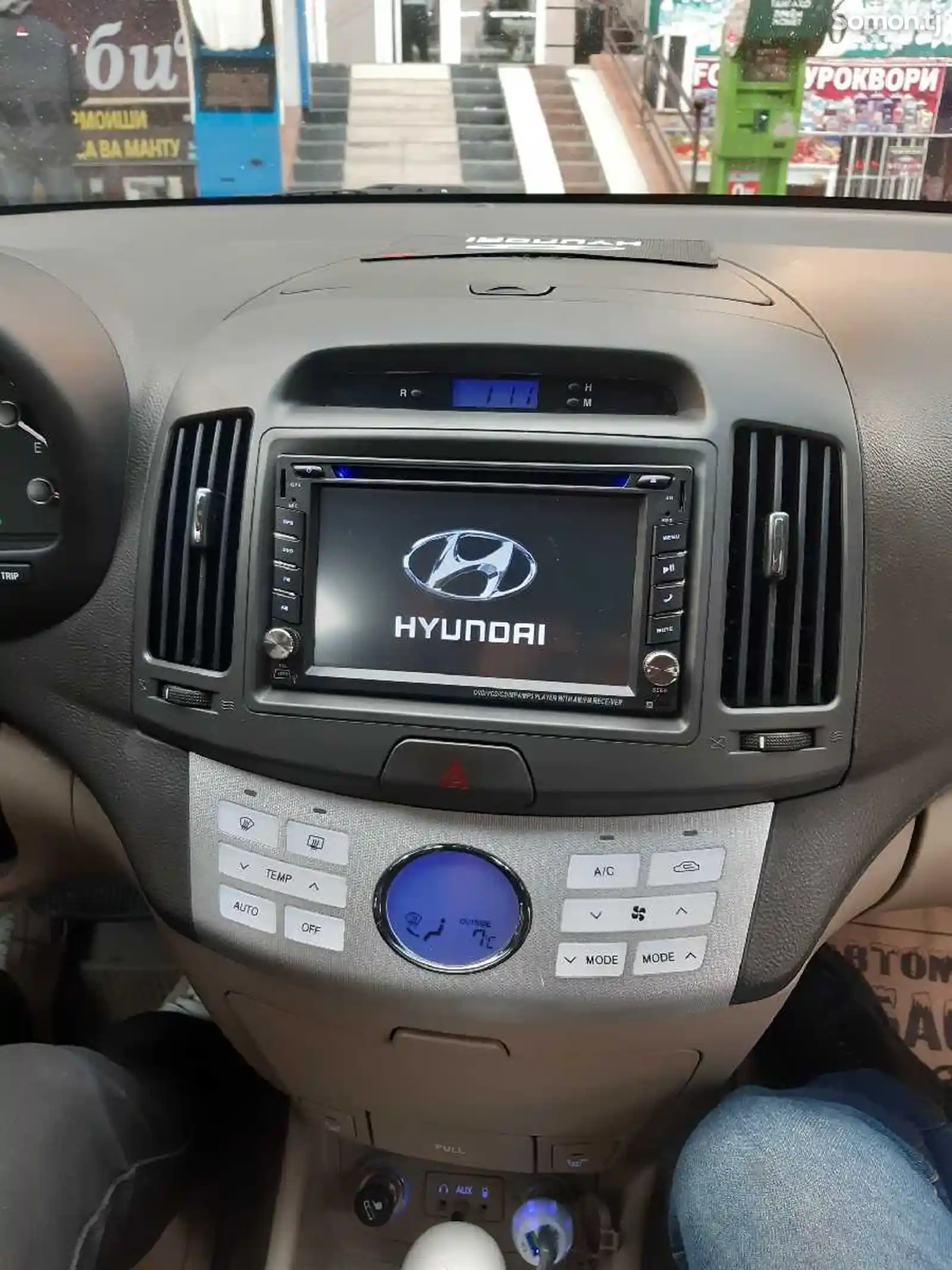 Штатный монитор дл Hyundai Elantra, 2006-3